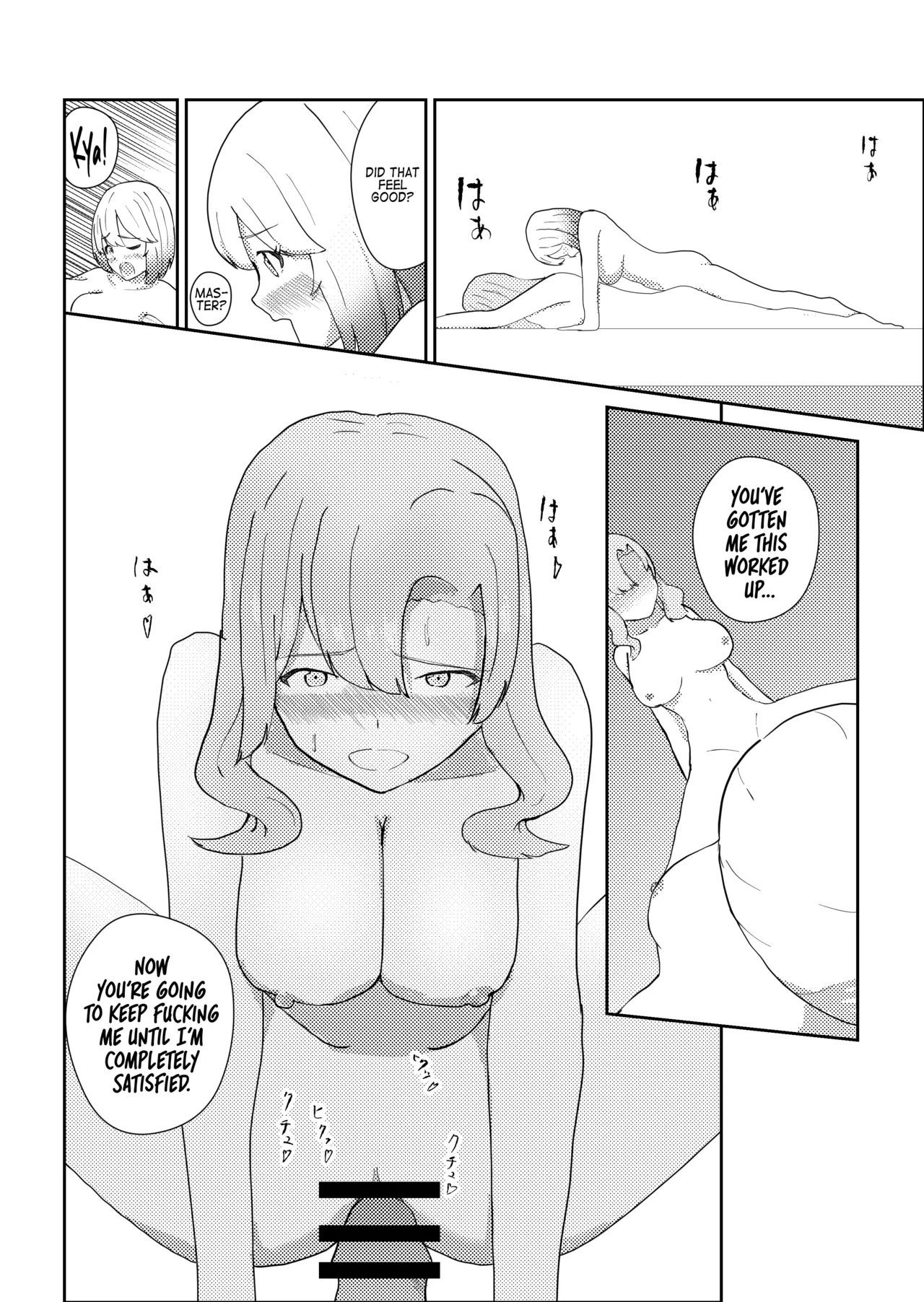 [Futatabi-ya (Futa_tabi)]Futanari ni Natta node Mahou no Shishou ni Naoshite Morau Hanashi | I Turned Into a Futanari, So I Had My Magic Master Cure Me[English] [Castle TL] Page 25