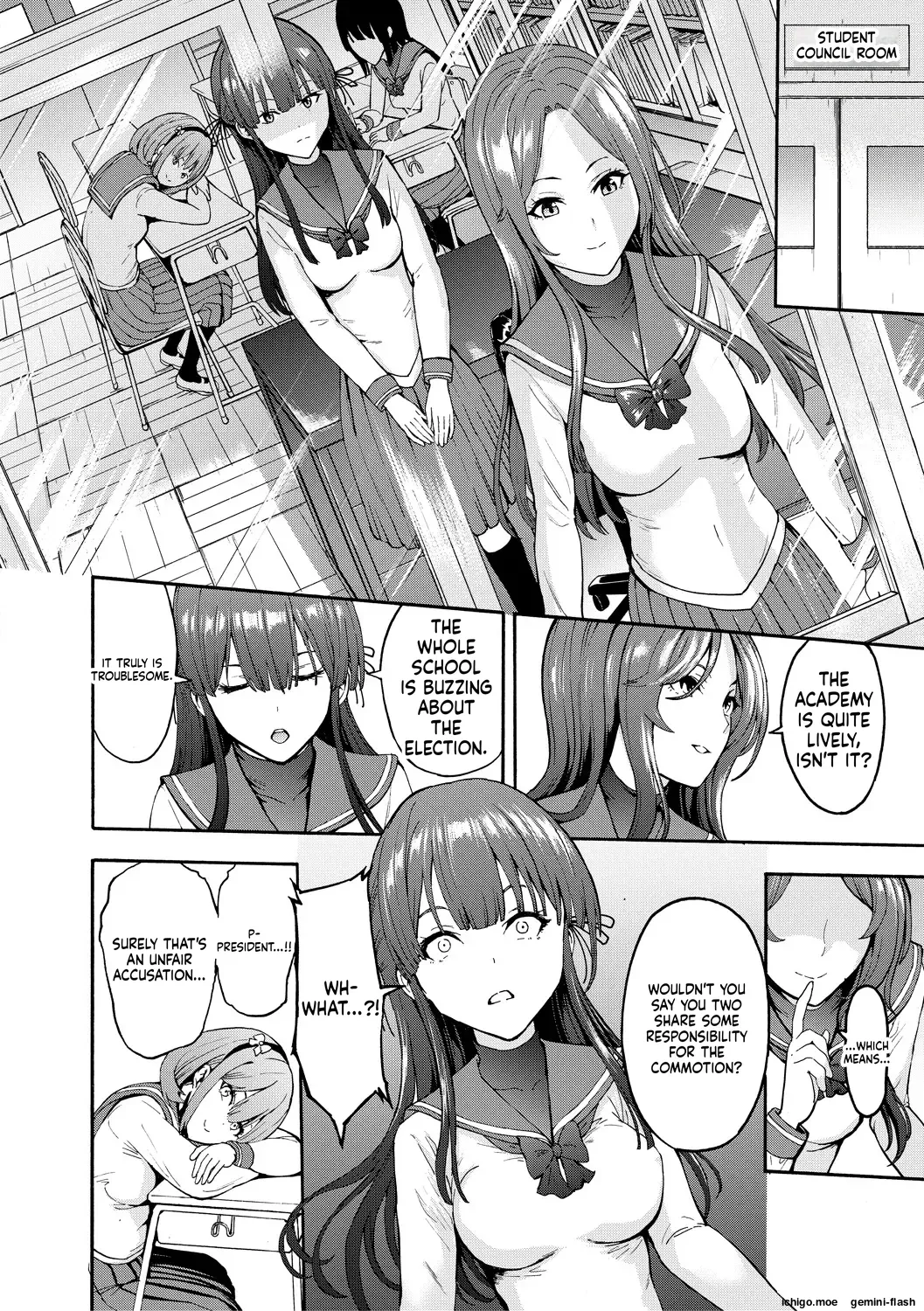 [Hakaba]Yami Seito Kaichou - Dark student council president[English] Page 10