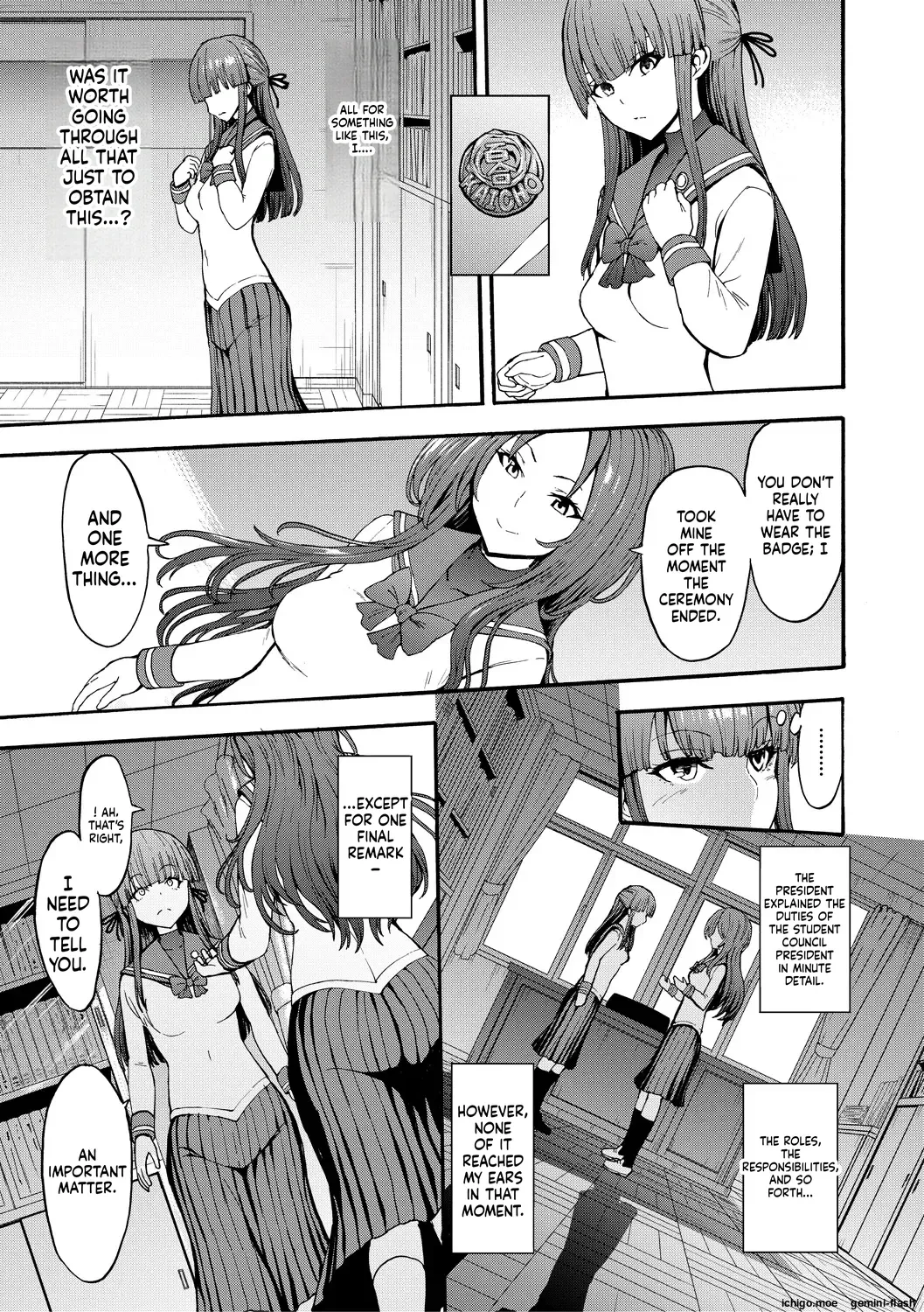 [Hakaba]Yami Seito Kaichou - Dark student council president[English] Page 159
