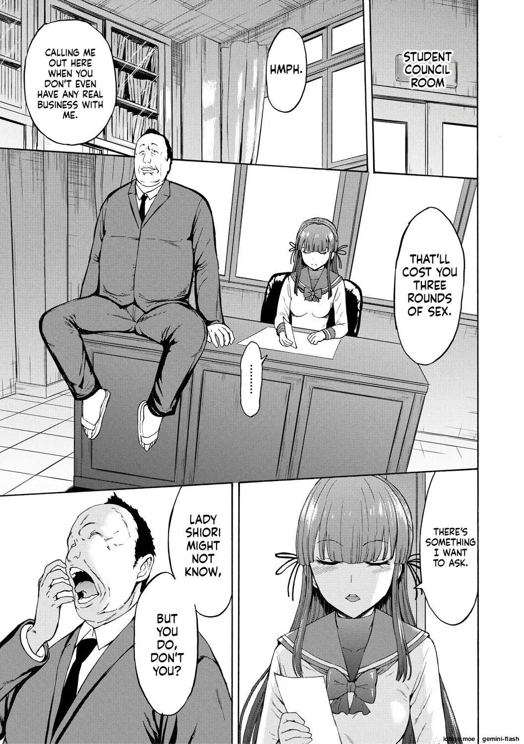 [Hakaba]Yami Seito Kaichou - Dark student council president[English] Page 195