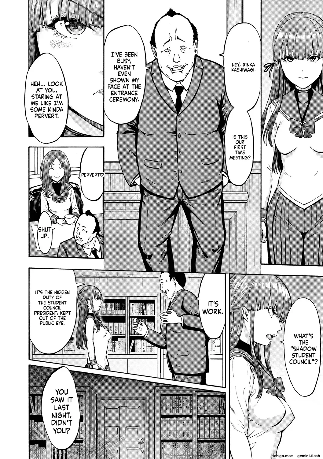[Hakaba]Yami Seito Kaichou - Dark student council president[English] Page 54