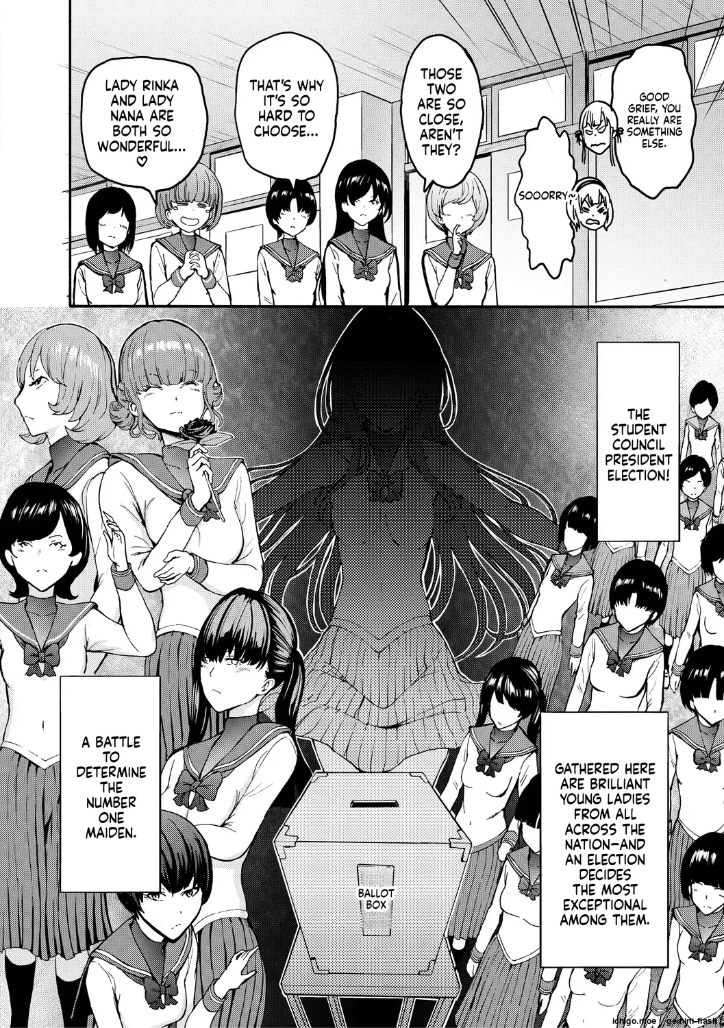 [Hakaba]Yami Seito Kaichou - Dark student council president[English] Page 8