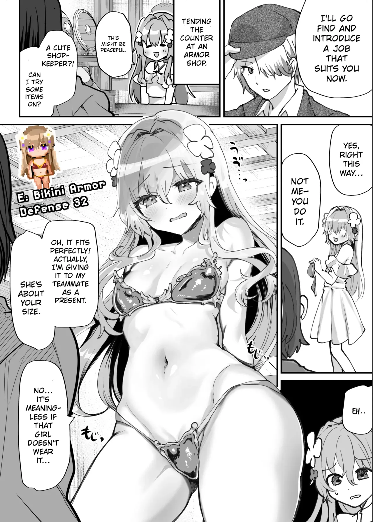 [Shimajiya (Shimaji)]Ero RPG no Onna Shujinkou ni TS Tensei Shitara... ~Machi Ero Event & Haiboku Ecchi de Shojo Soushitsu~[English] [Digital] Page 18