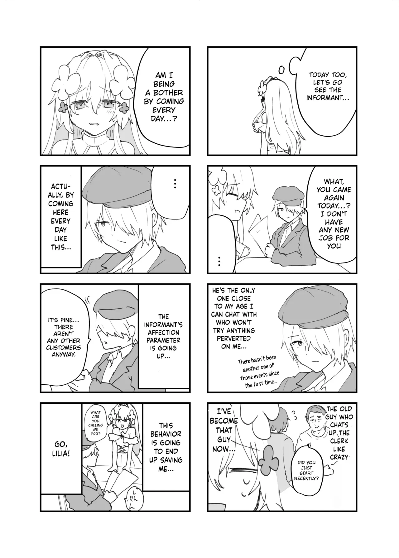 [Shimajiya (Shimaji)]Ero RPG no Onna Shujinkou ni TS Tensei Shitara... ~Machi Ero Event & Haiboku Ecchi de Shojo Soushitsu~[English] [Digital] Page 56