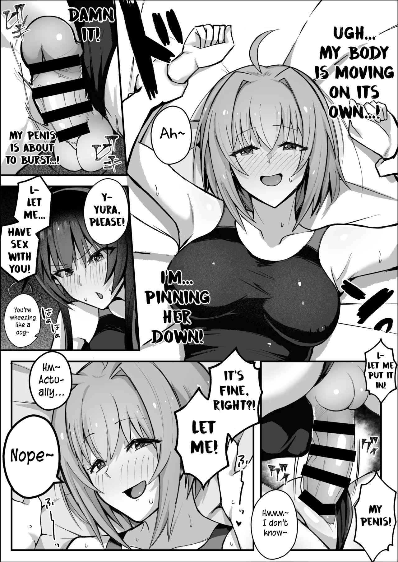 [Sao Otome Gakuen Kouhoubu (Fureshika)]Futanari Iinchou wa Tomodachi ni Yokujou Shitakunai! | The Futanari Class President Doesn't Want to Give In![English] [MMAG Translations] Page 24