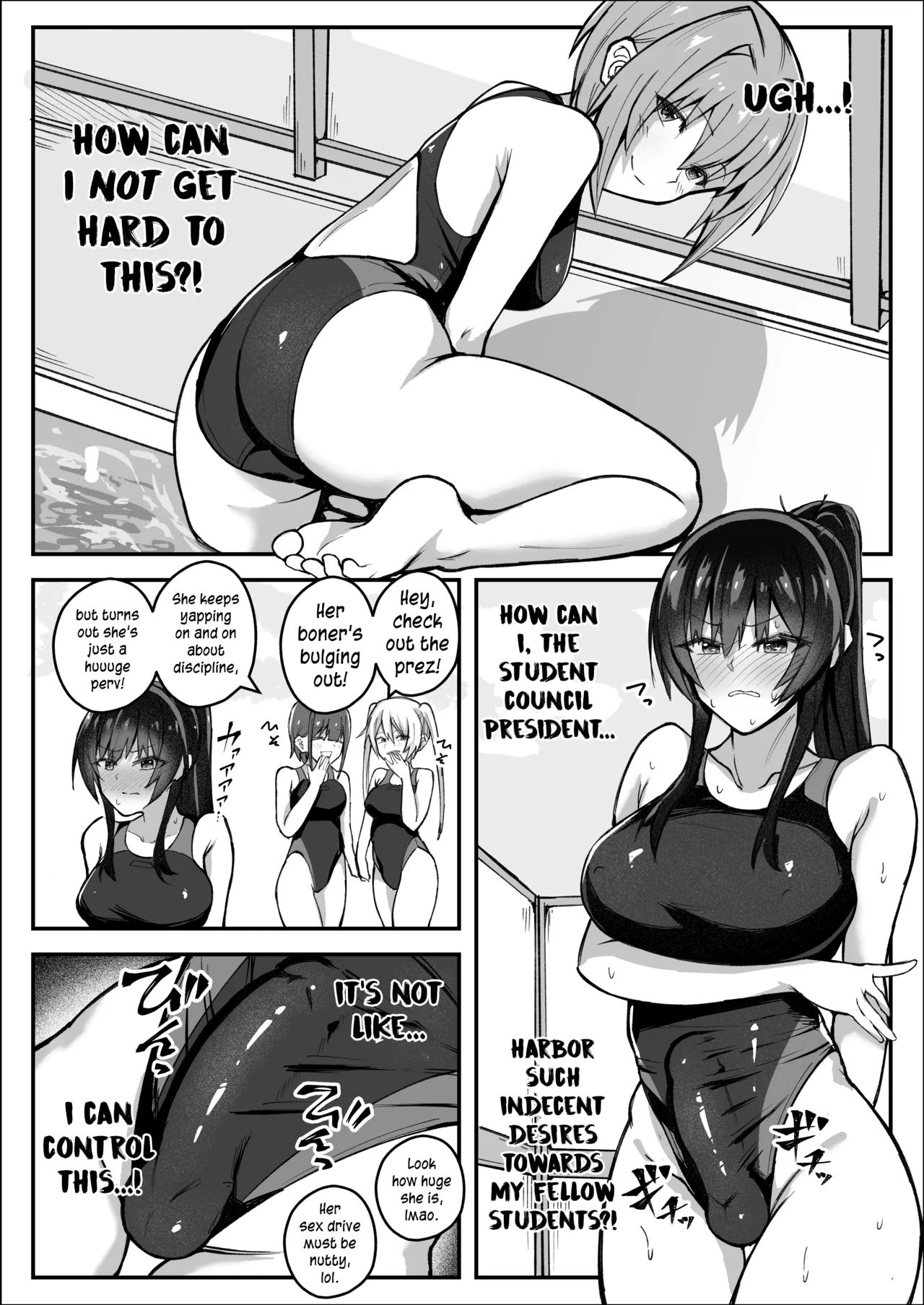 [Sao Otome Gakuen Kouhoubu (Fureshika)]Futanari Iinchou wa Tomodachi ni Yokujou Shitakunai! | The Futanari Class President Doesn't Want to Give In![English] [MMAG Translations] Page 5