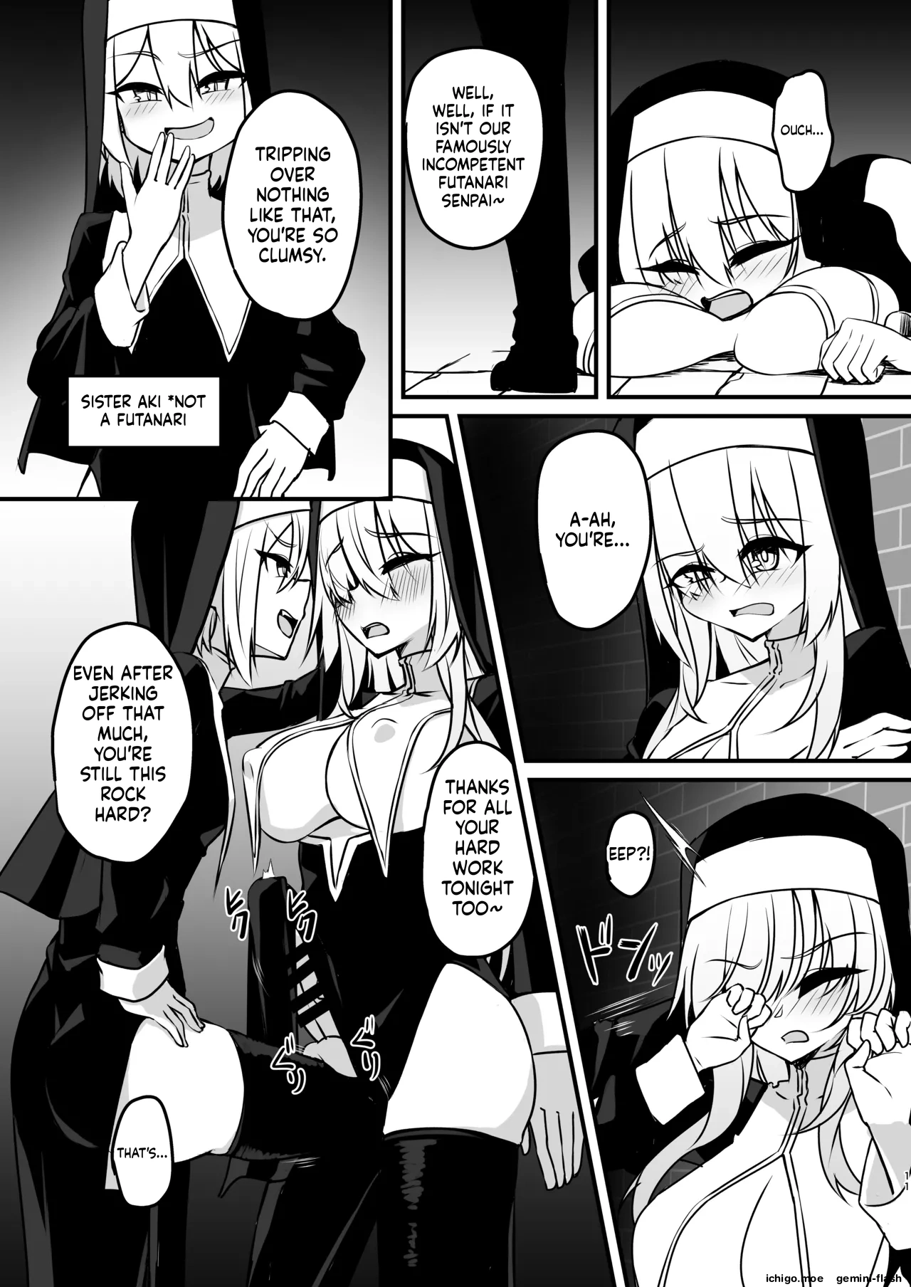 [Mikaguuland (Mikagura)]Futanari Sister Jibatsu Koukai Ruined Orgasm Onanie[English] [SCANMTL] [Digital] Page 10