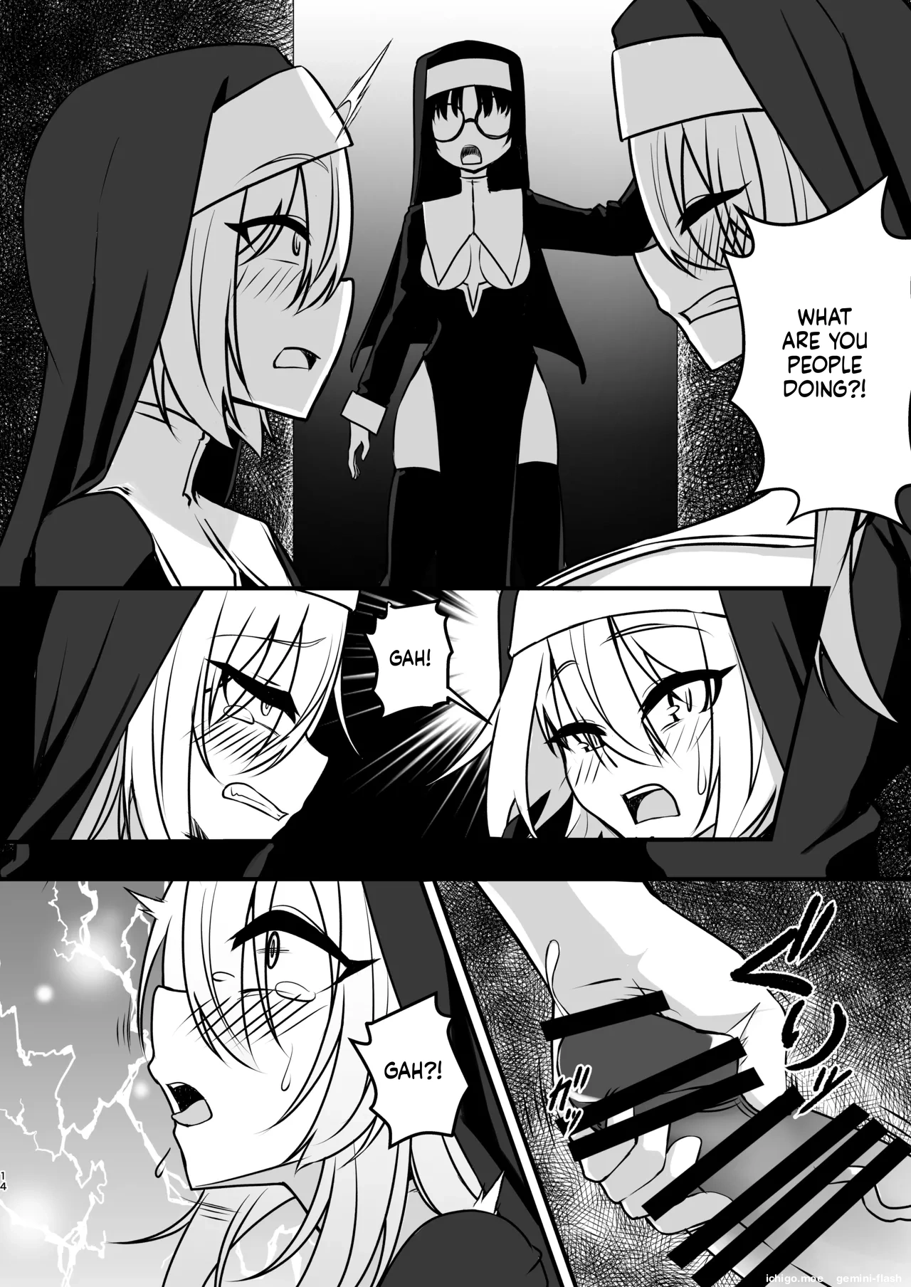 [Mikaguuland (Mikagura)]Futanari Sister Jibatsu Koukai Ruined Orgasm Onanie[English] [SCANMTL] [Digital] Page 13