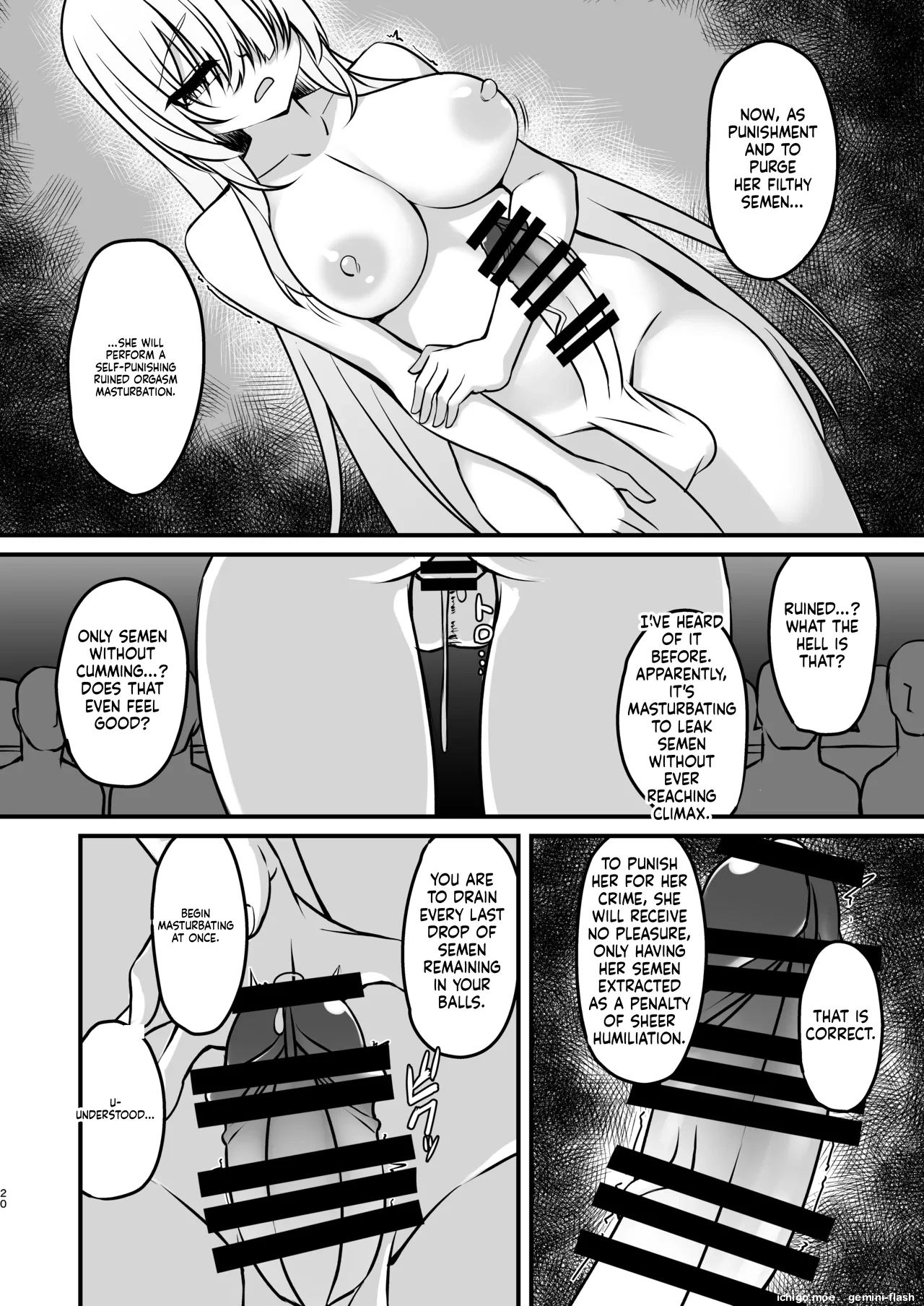[Mikaguuland (Mikagura)]Futanari Sister Jibatsu Koukai Ruined Orgasm Onanie[English] [SCANMTL] [Digital] Page 19