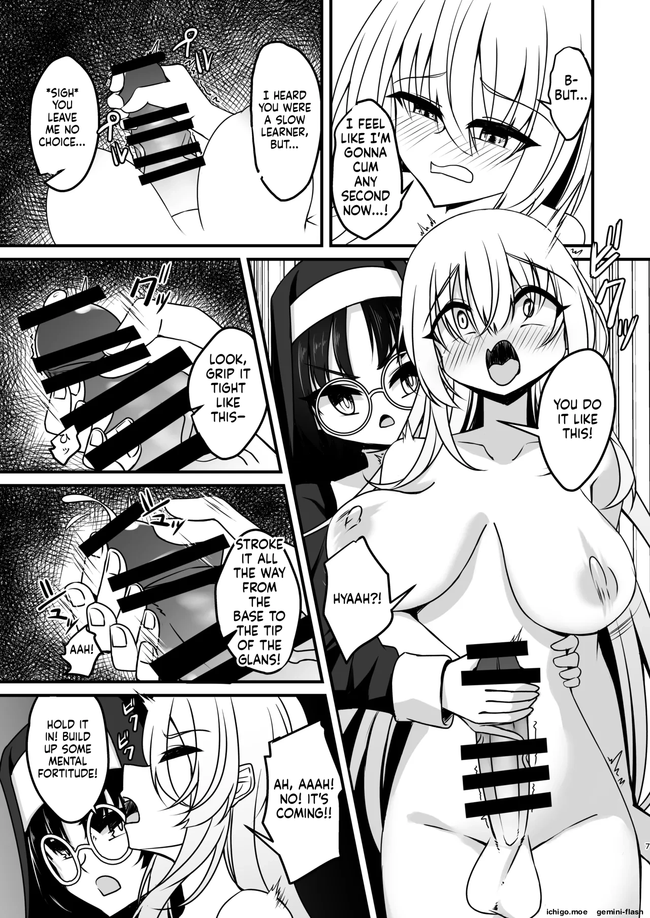 [Mikaguuland (Mikagura)]Futanari Sister Jibatsu Koukai Ruined Orgasm Onanie[English] [SCANMTL] [Digital] Page 6