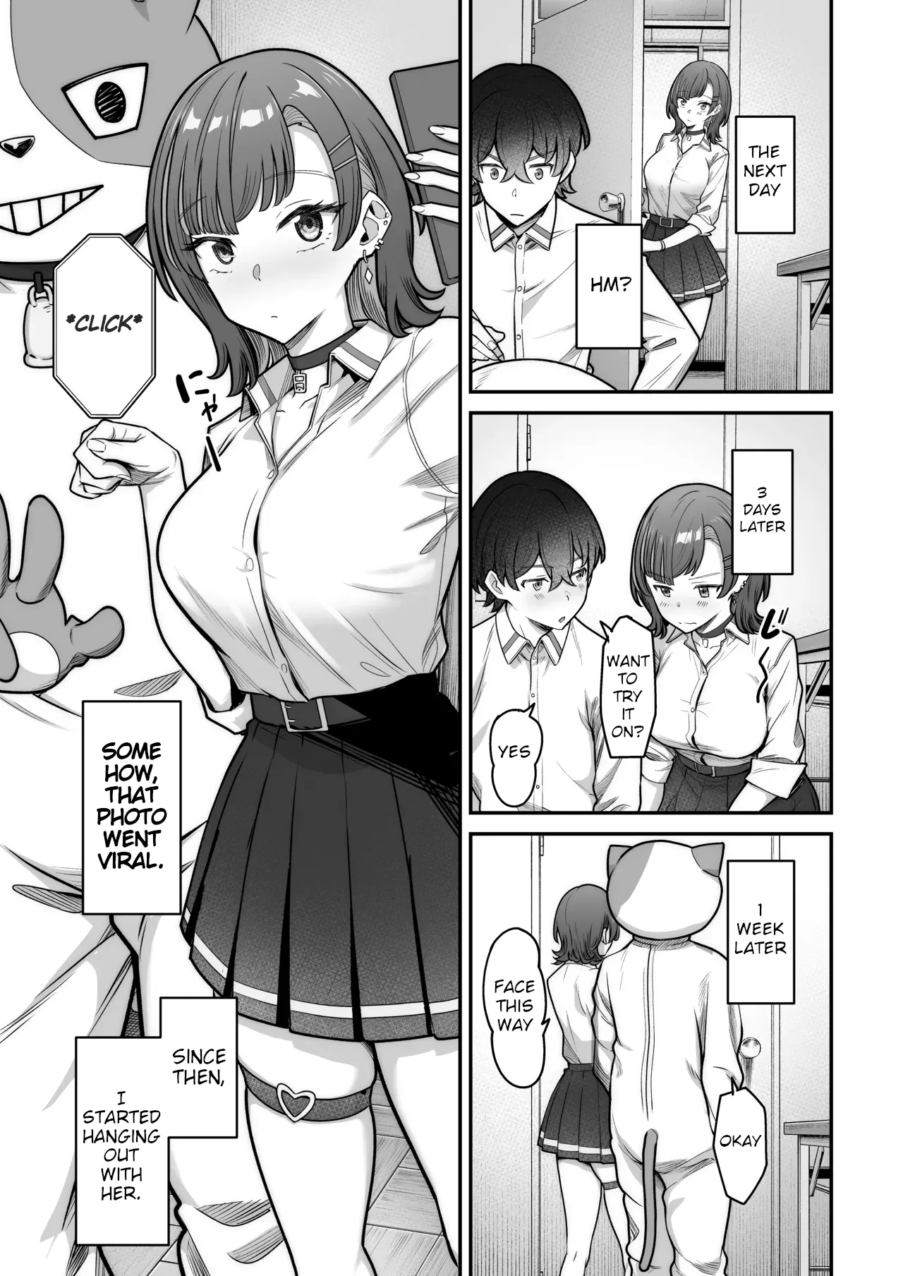 [Jyuu Sensya Usagitai (Takano Tomohiro)]Mukishitsu Gal to Ama Ama na Renai + Omake|  My Sweet Romance with an Emotionless Gal + Bonus[English][Digital] Page 11