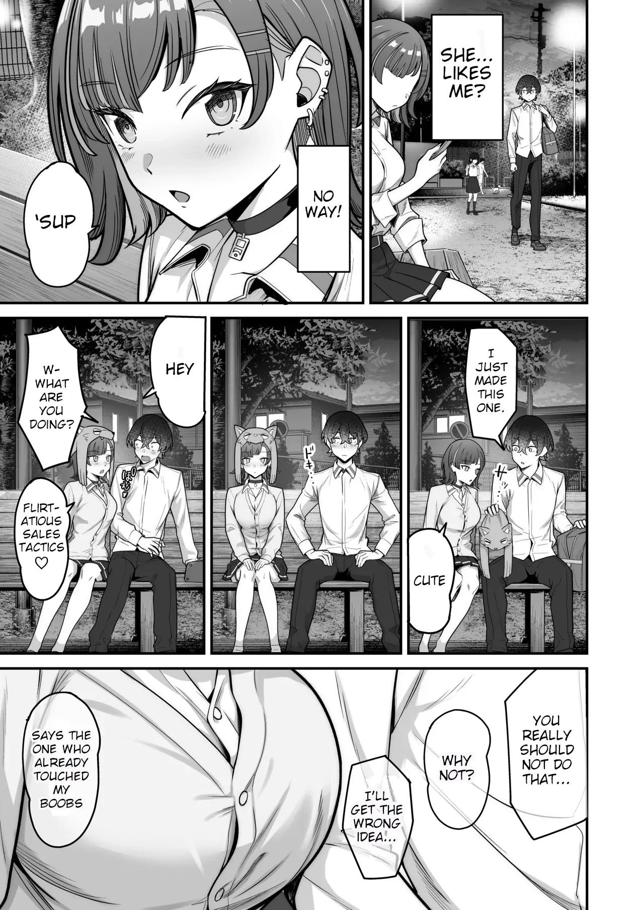 [Jyuu Sensya Usagitai (Takano Tomohiro)]Mukishitsu Gal to Ama Ama na Renai + Omake|  My Sweet Romance with an Emotionless Gal + Bonus[English][Digital] Page 19