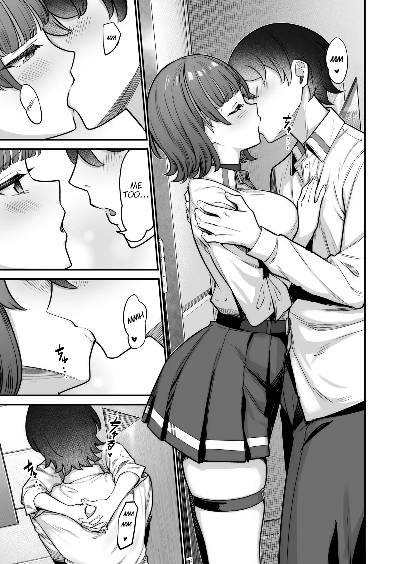 [Jyuu Sensya Usagitai (Takano Tomohiro)]Mukishitsu Gal to Ama Ama na Renai + Omake|  My Sweet Romance with an Emotionless Gal + Bonus[English][Digital] Page 45