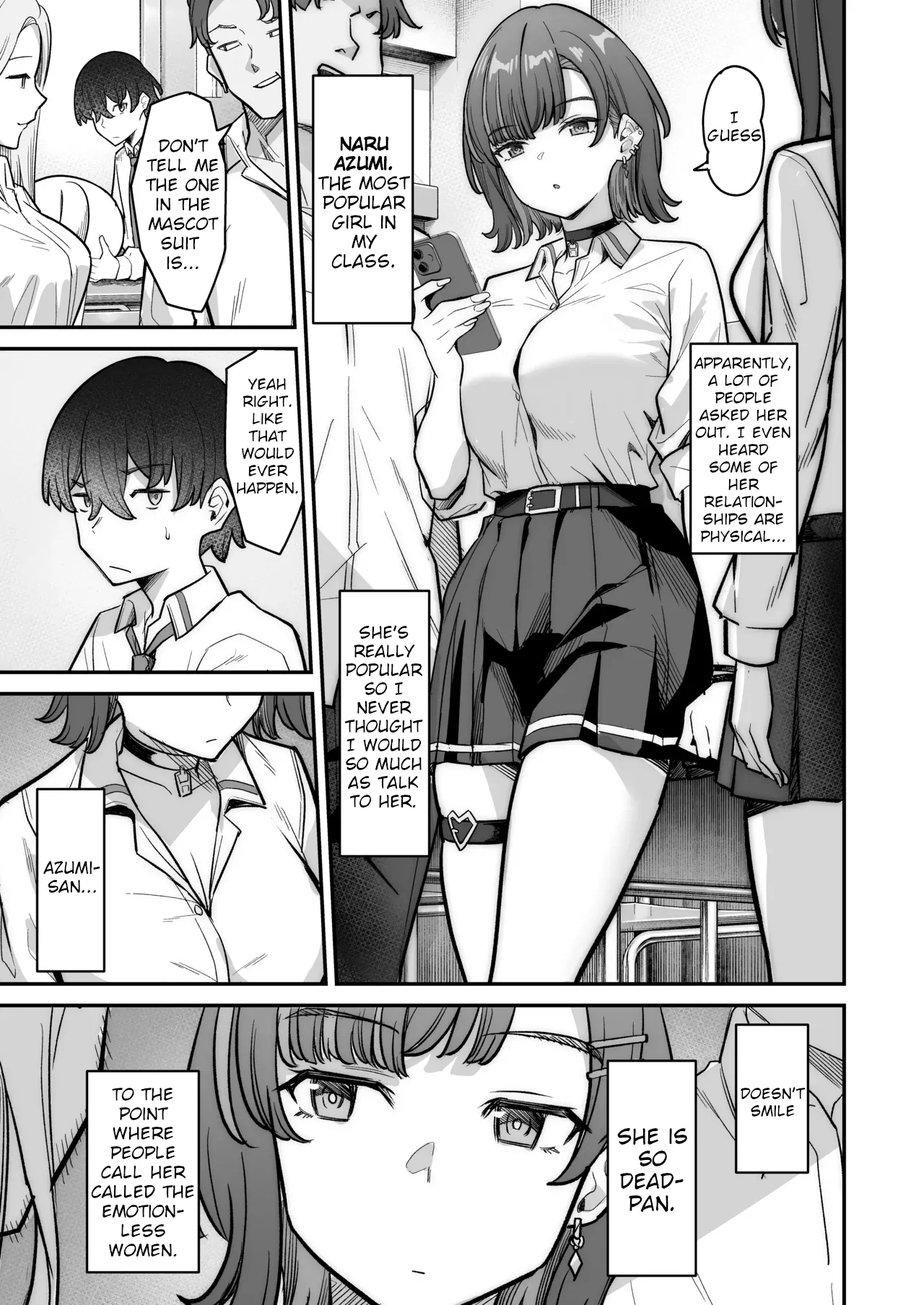 [Jyuu Sensya Usagitai (Takano Tomohiro)]Mukishitsu Gal to Ama Ama na Renai + Omake|  My Sweet Romance with an Emotionless Gal + Bonus[English][Digital] Page 7