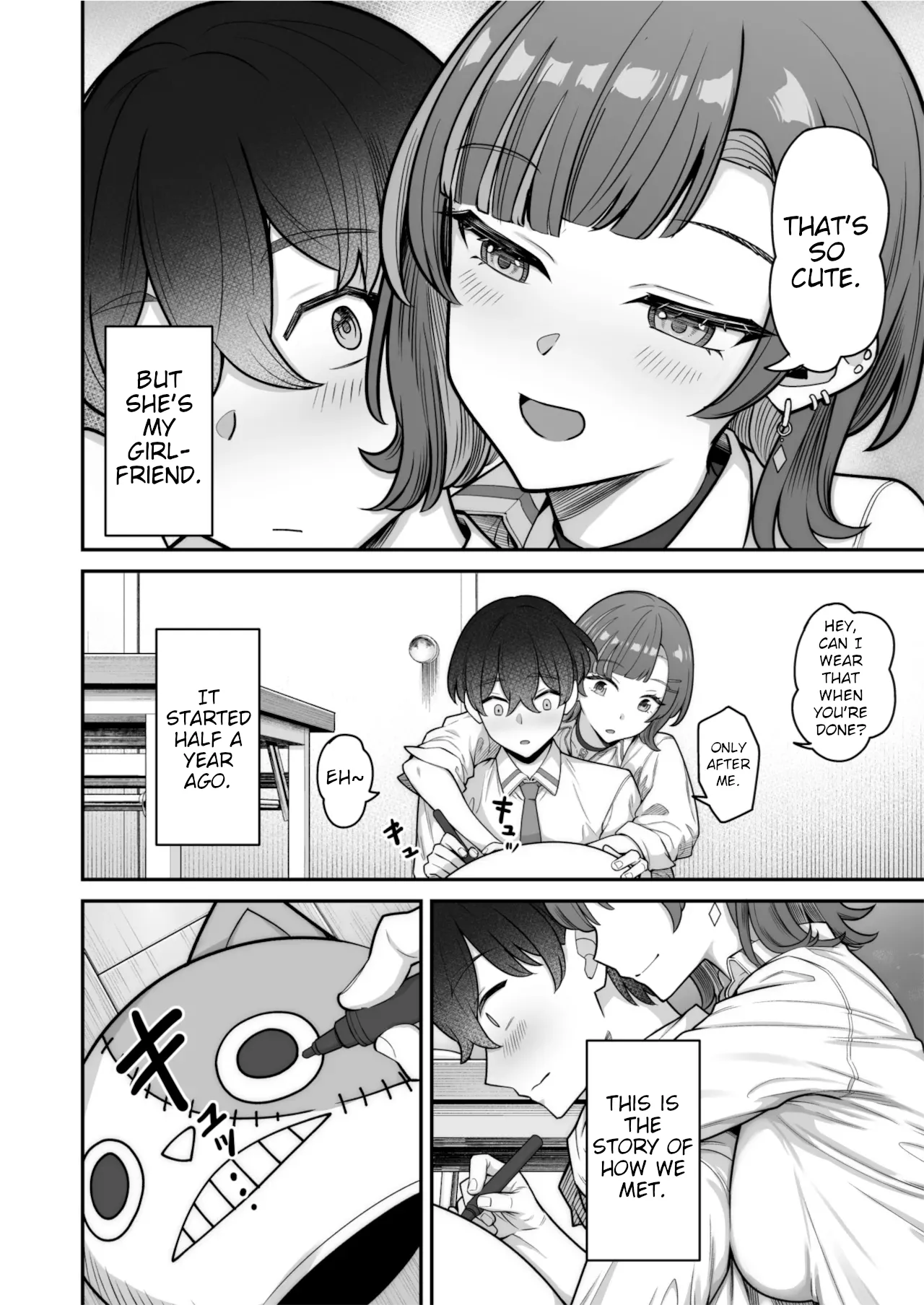 [Jyuu Sensya Usagitai (Takano Tomohiro)]Mukishitsu Gal to Ama Ama na Renai + Omake|  My Sweet Romance with an Emotionless Gal + Bonus[English][Digital] Page 8
