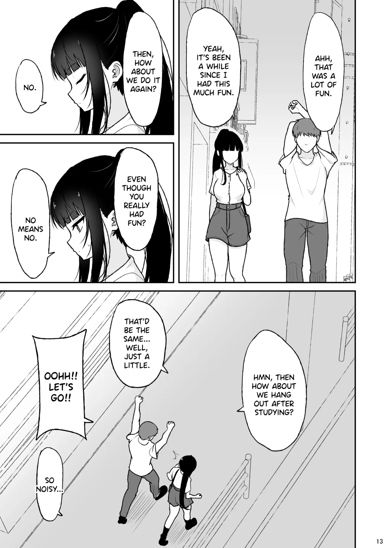 [Nekonokone (Takeyuu)]Majime na Doukyuusei ga Love Love Namahame Sex o suru made[English] [SDTLs] [Digital] Page 12