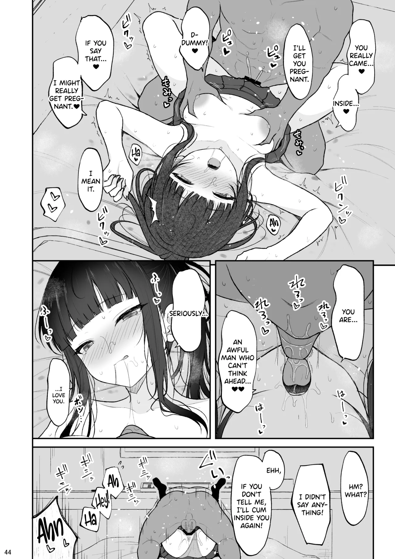 [Nekonokone (Takeyuu)]Majime na Doukyuusei ga Love Love Namahame Sex o suru made[English] [SDTLs] [Digital] Page 43
