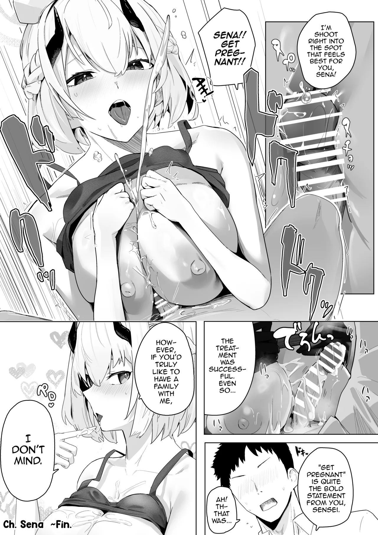 [Futo Fukutsu (Oza)]Soushi Souai Seito-tachi ni Ippouteki ni Shiboritorarechau Hon 2 | A Book About Being Drained One-sidedly by Students in Mutual Love 2(Blue Archive) [English] [mysterymeat3] [Digital] Page 12