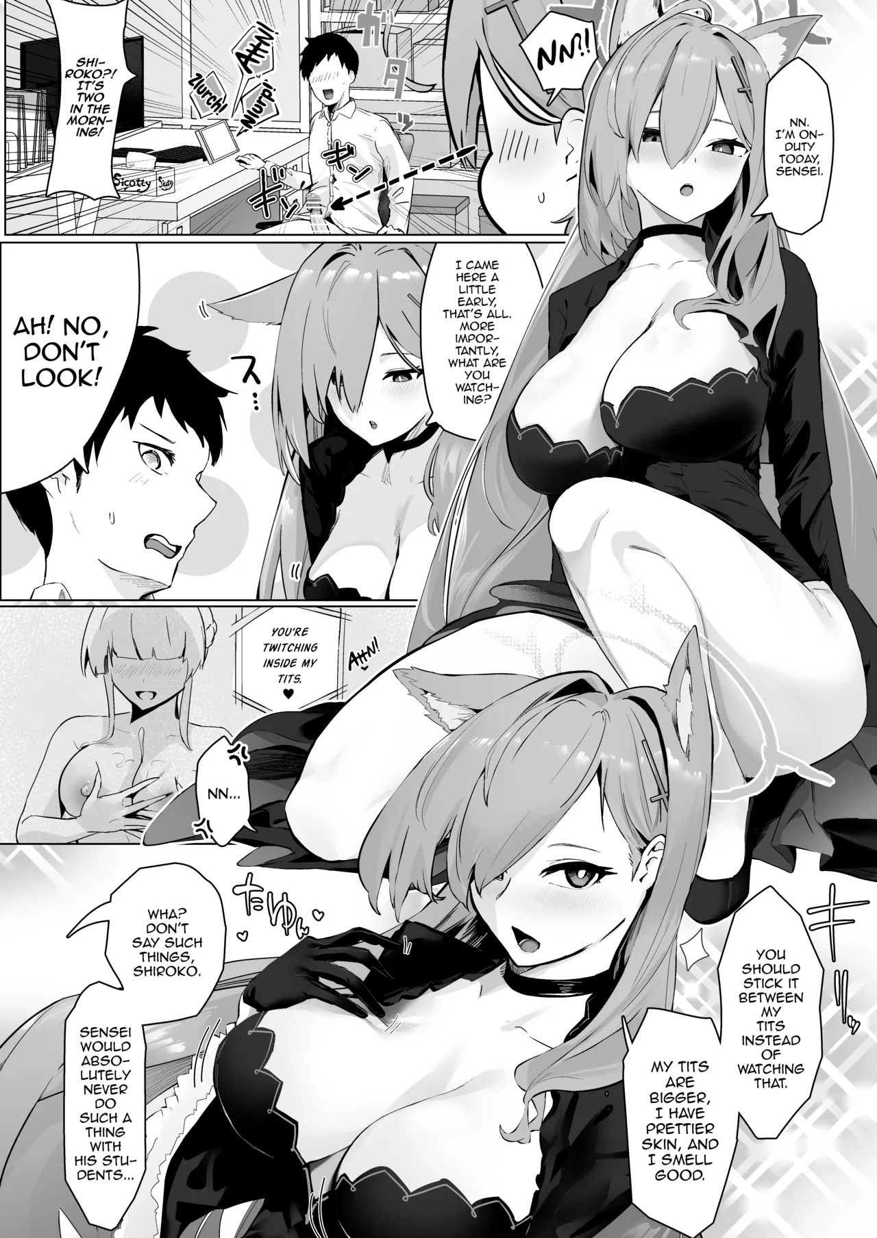 [Futo Fukutsu (Oza)]Soushi Souai Seito-tachi ni Ippouteki ni Shiboritorarechau Hon 2 | A Book About Being Drained One-sidedly by Students in Mutual Love 2(Blue Archive) [English] [mysterymeat3] [Digital] Page 13