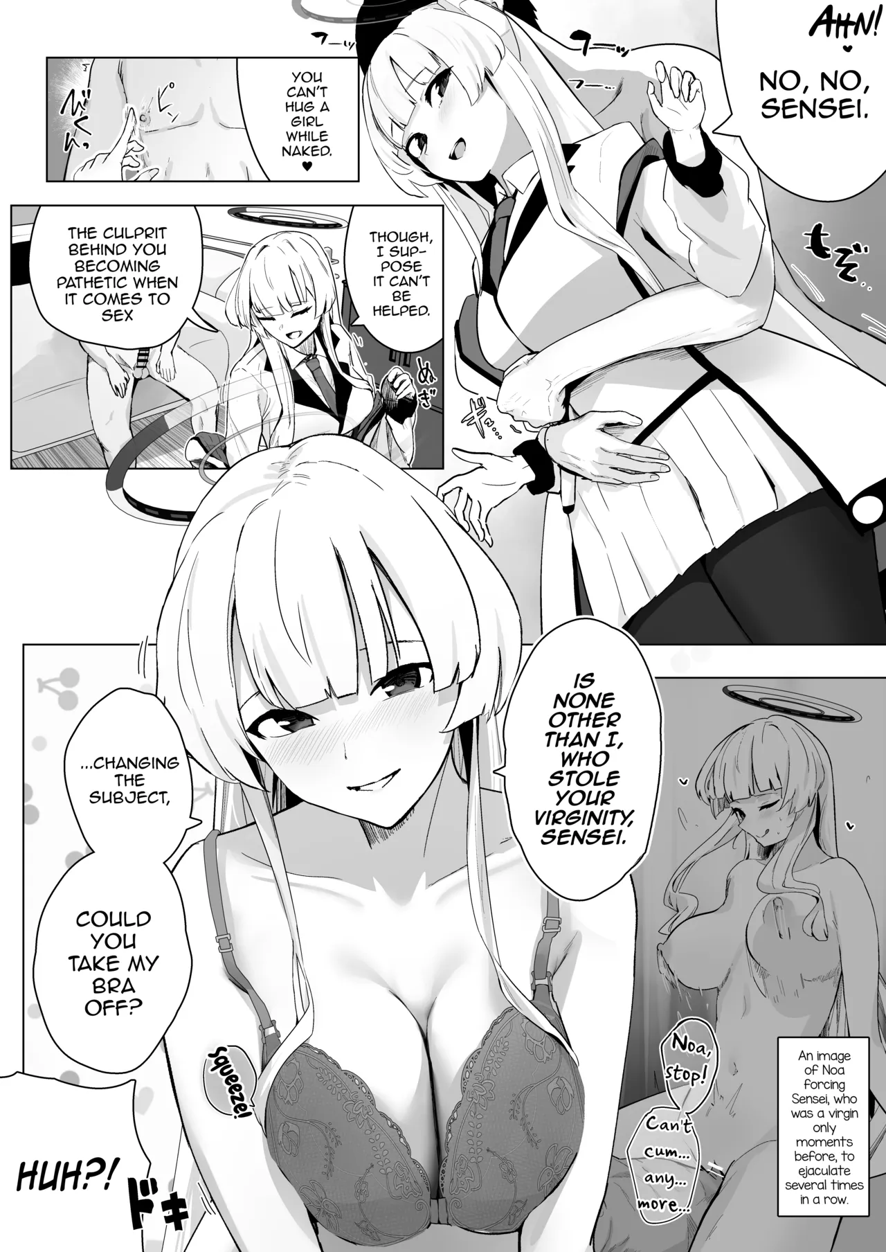 [Futo Fukutsu (Oza)]Soushi Souai Seito-tachi ni Ippouteki ni Shiboritorarechau Hon 2 | A Book About Being Drained One-sidedly by Students in Mutual Love 2(Blue Archive) [English] [mysterymeat3] [Digital] Page 19