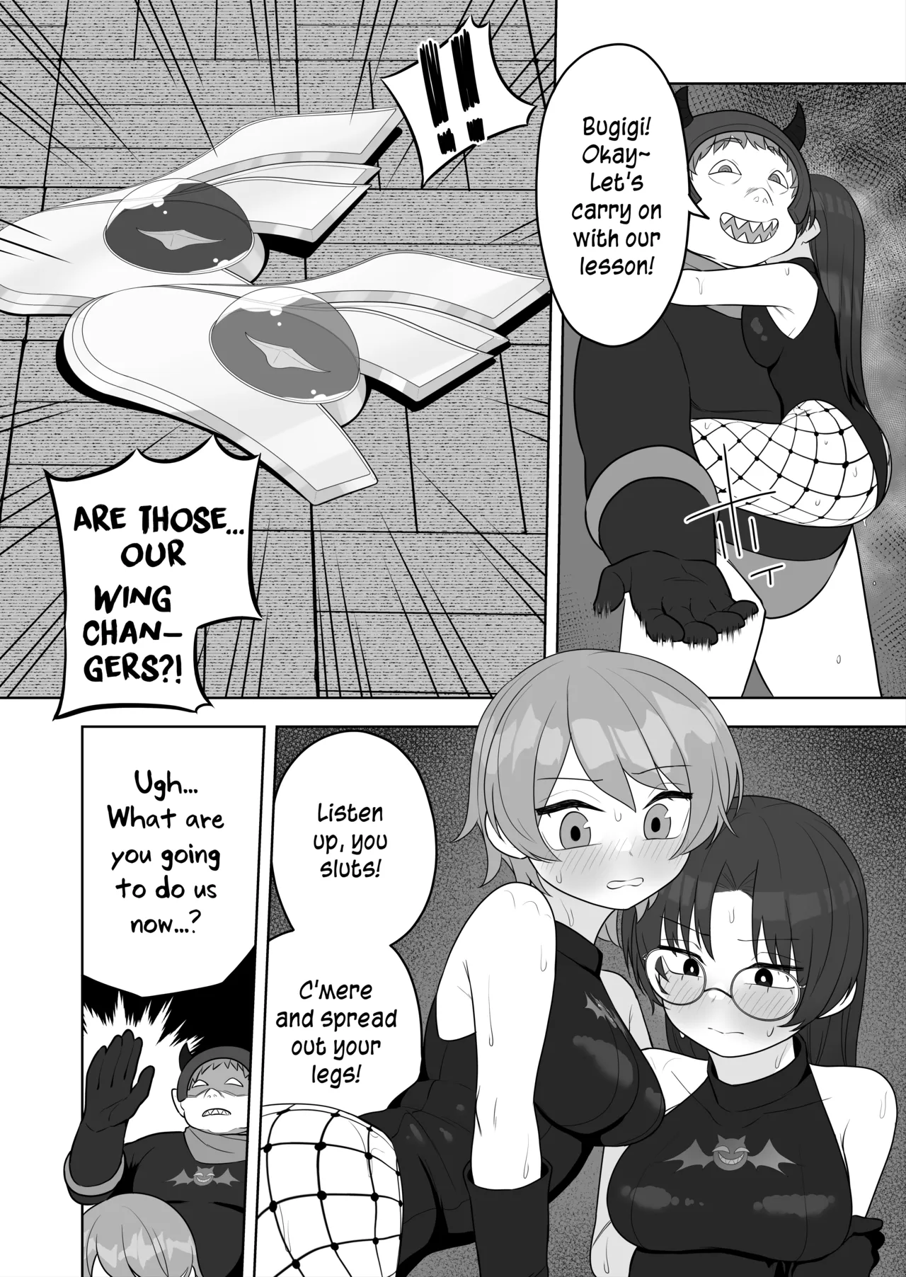 [Zakuro Saihou-ten (Ahoge Kinoko)]Bugi Bugi Zako Mesu Kyouiku ~Kasou Sekai de TS Sentouin-ka Choukyou~[English] [MMAG Translations] Page 12