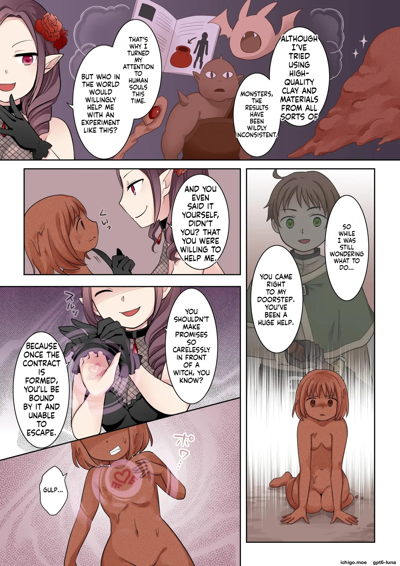 [Nano Trans (Nano, Kuratsuka Riko)]Clay Golem Create[English] [MTL] Page 12
