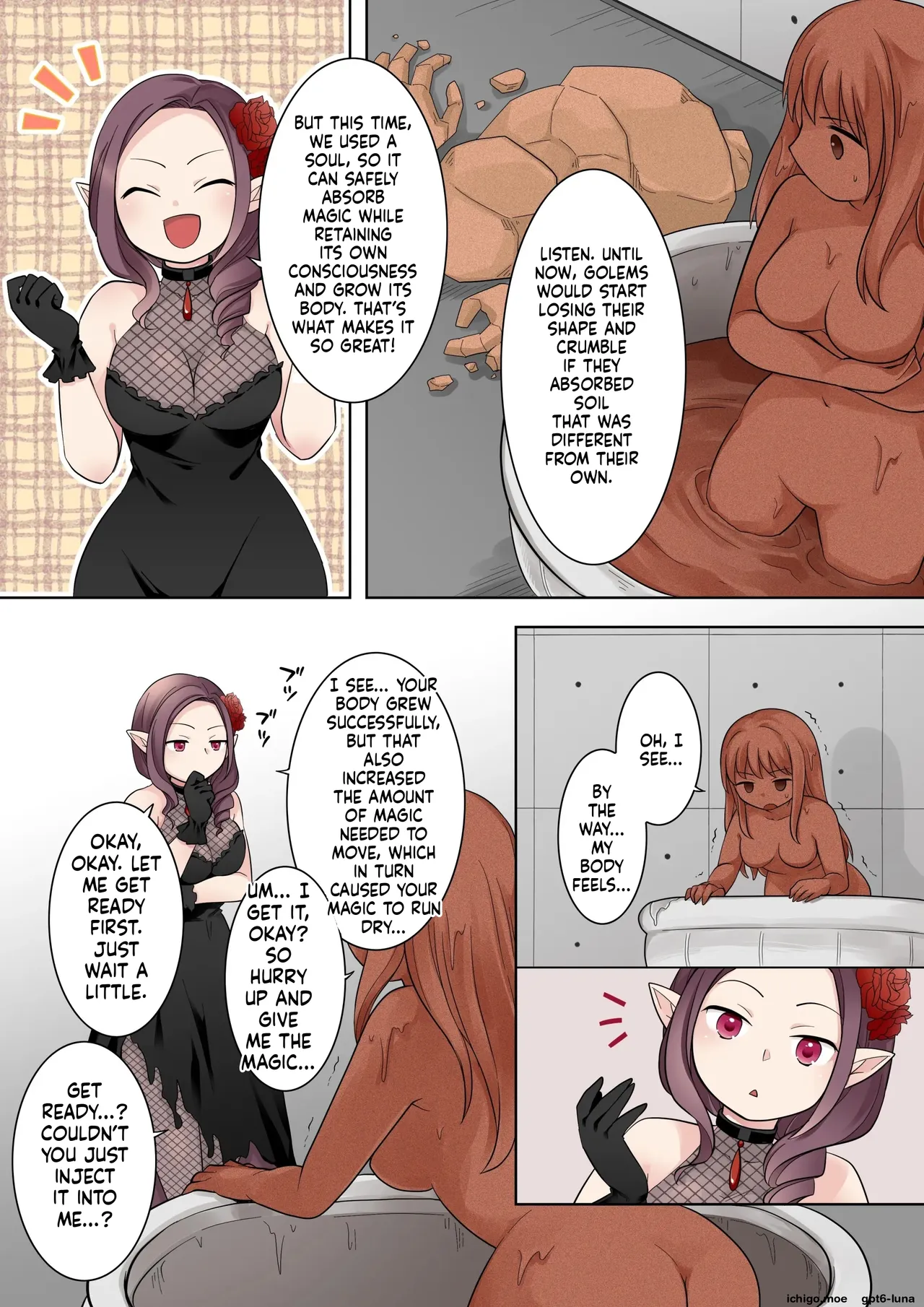 [Nano Trans (Nano, Kuratsuka Riko)]Clay Golem Create[English] [MTL] Page 16