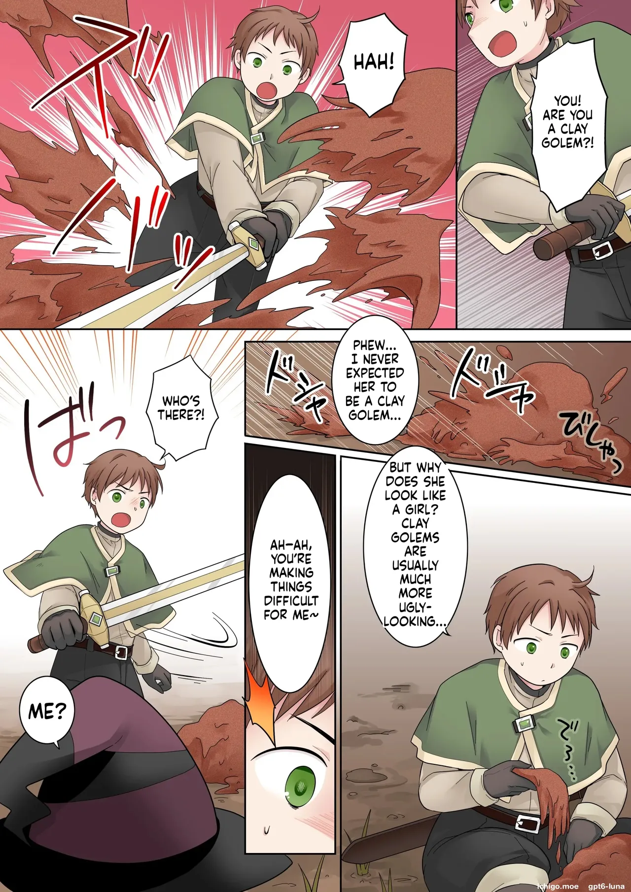 [Nano Trans (Nano, Kuratsuka Riko)]Clay Golem Create[English] [MTL] Page 3