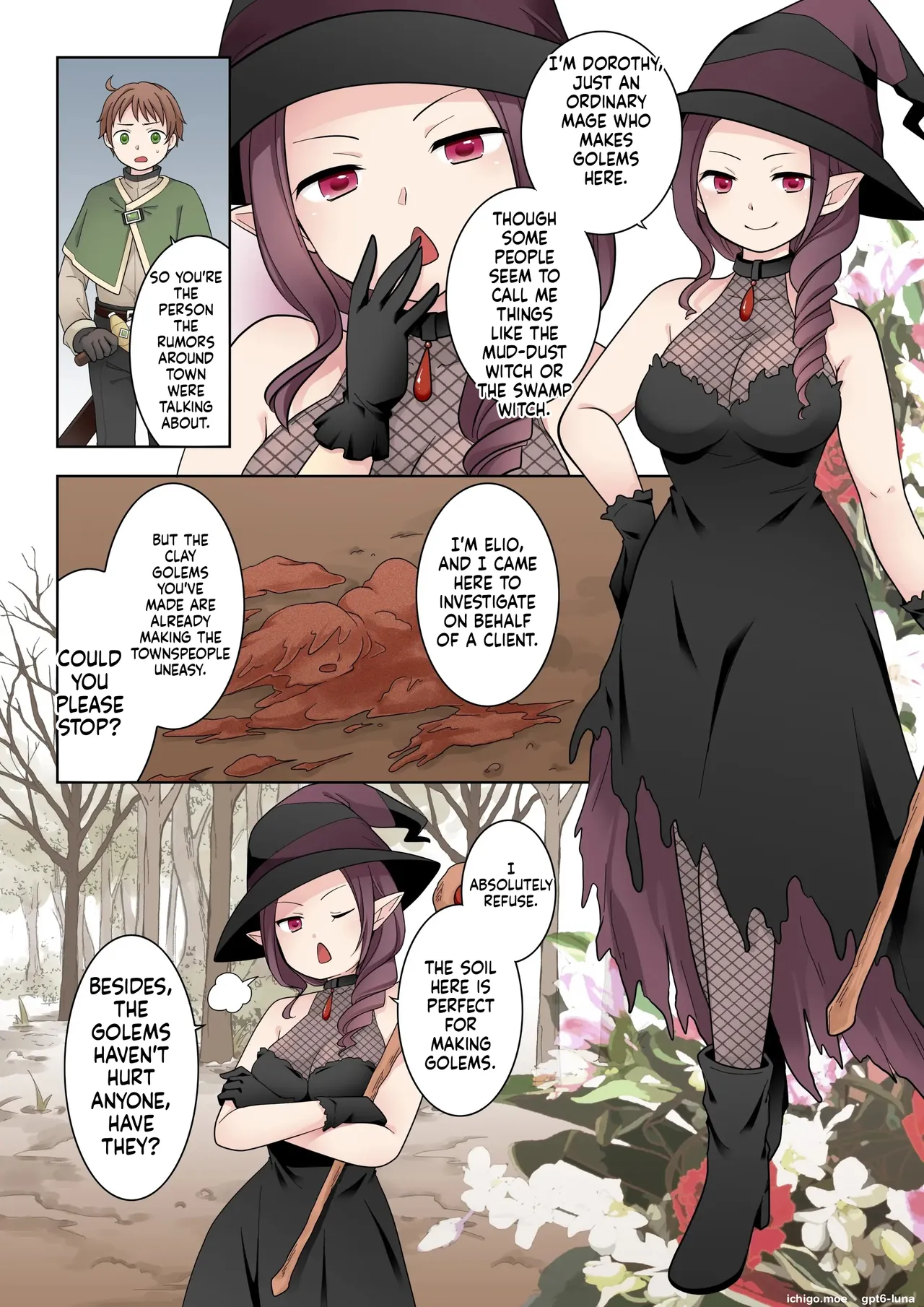 [Nano Trans (Nano, Kuratsuka Riko)]Clay Golem Create[English] [MTL] Page 4
