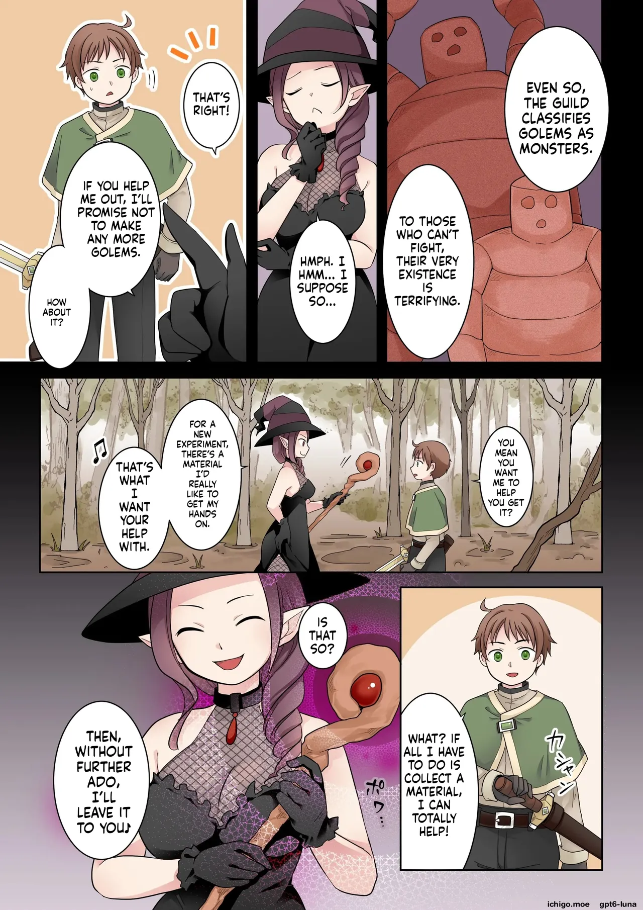 [Nano Trans (Nano, Kuratsuka Riko)]Clay Golem Create[English] [MTL] Page 5