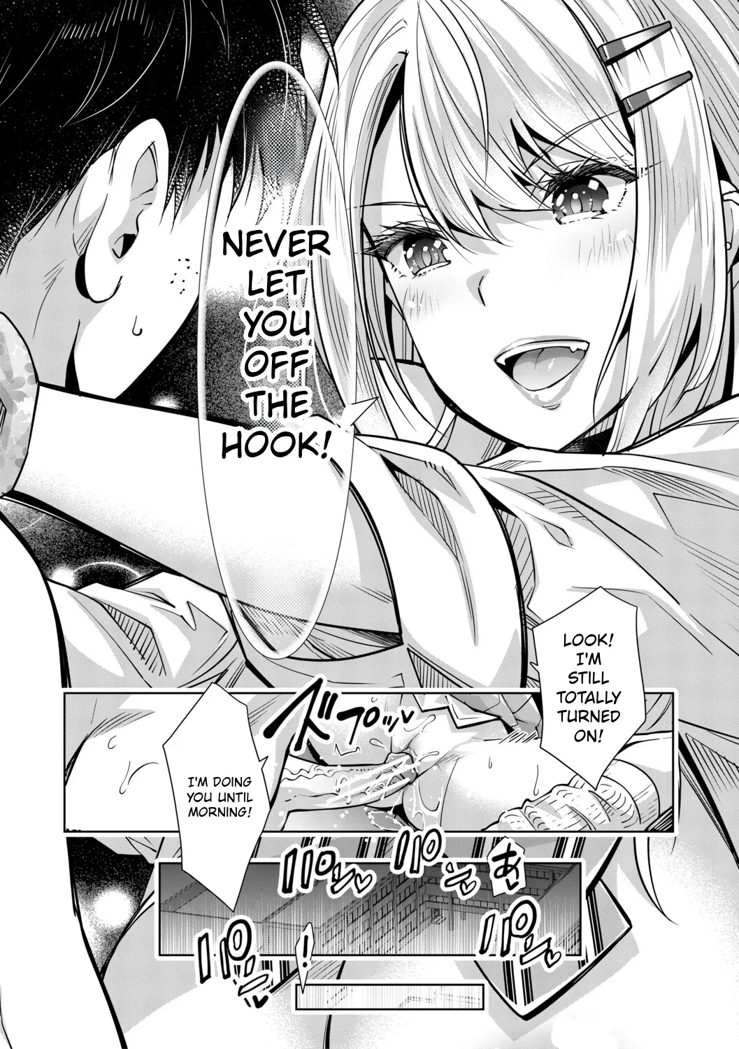 [Sawajiri Merou]Gal wa Gyaku Rape o Yamerarenai! | You Can't Escape a Gyaru's Reverse-Rape![English] [Tokutei TL] [Digital] Page 182