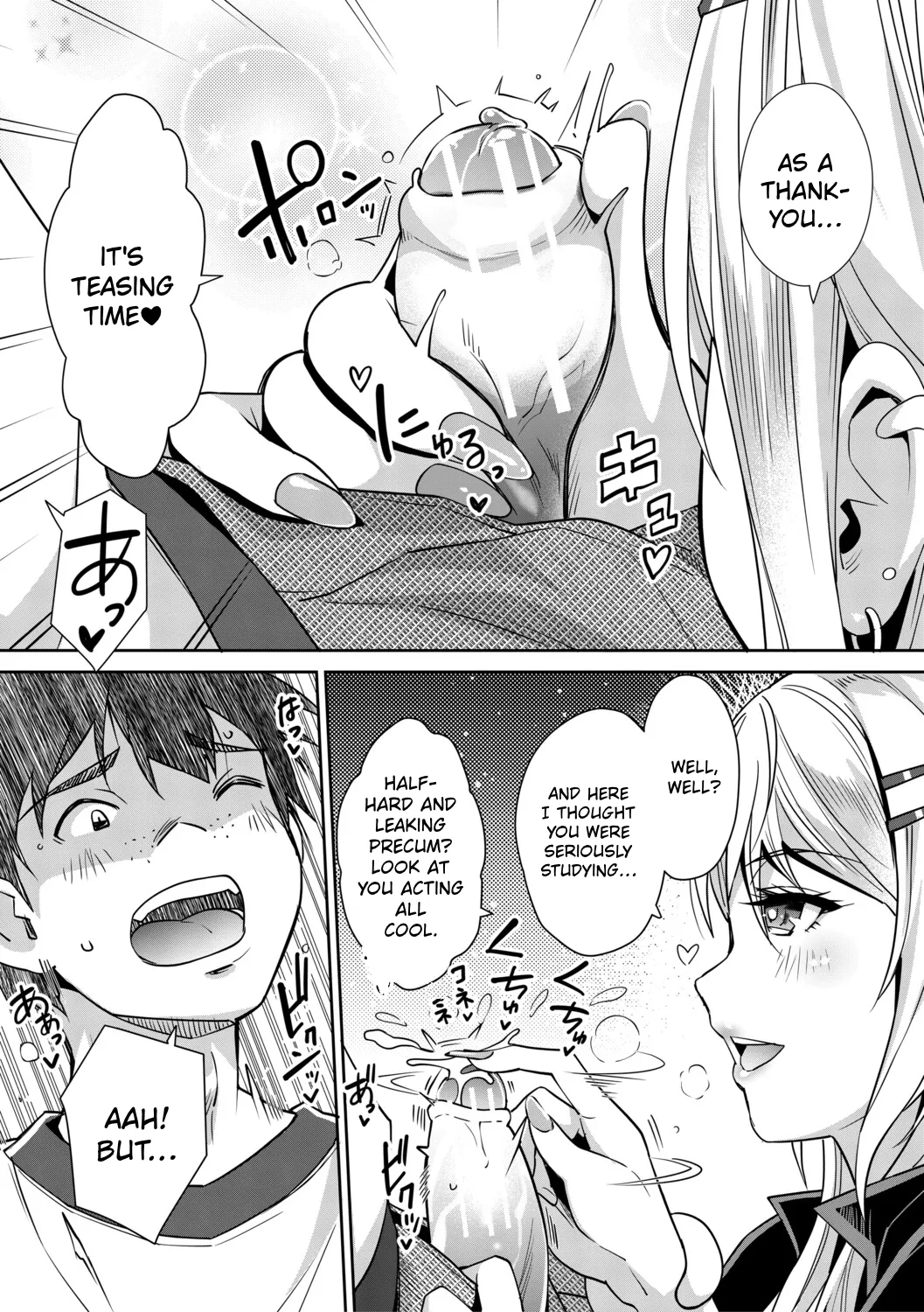 [Sawajiri Merou]Gal wa Gyaku Rape o Yamerarenai! | You Can't Escape a Gyaru's Reverse-Rape![English] [Tokutei TL] [Digital] Page 70