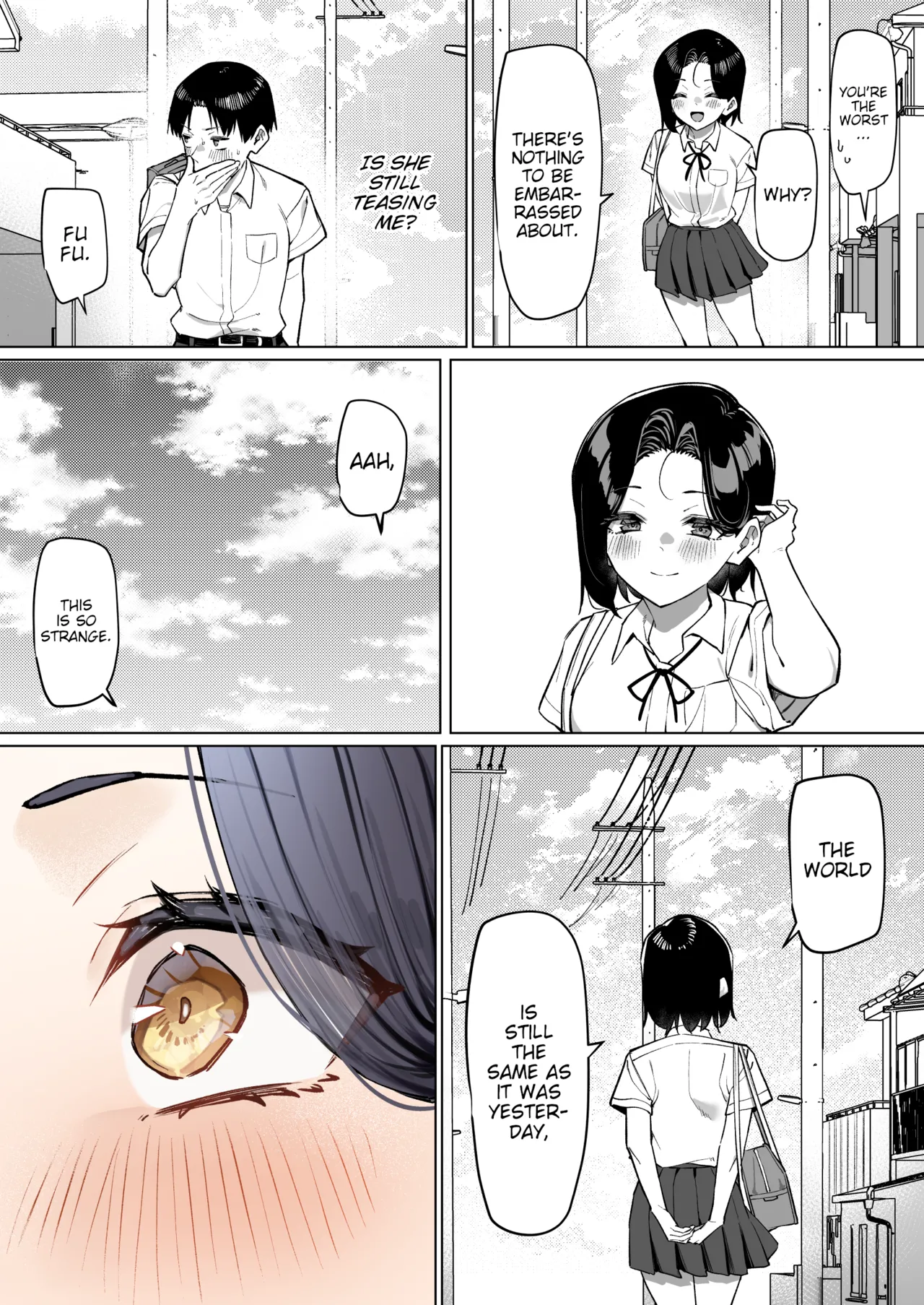[MM]Yuutousei ni Onanie o Miseru Hanashi | A Story About Showing My Masturbation To An Honor Student [Ongoing].[English] [Poranya] Page 203