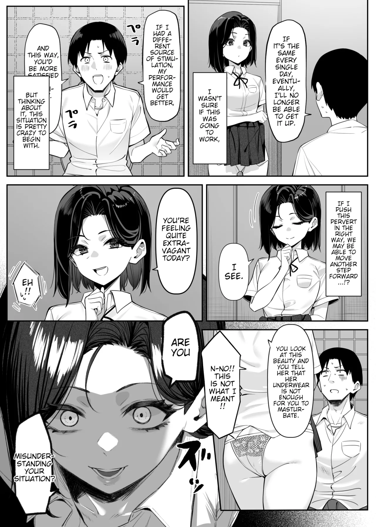 [MM]Yuutousei ni Onanie o Miseru Hanashi | A Story About Showing My Masturbation To An Honor Student [Ongoing].[English] [Poranya] Page 29
