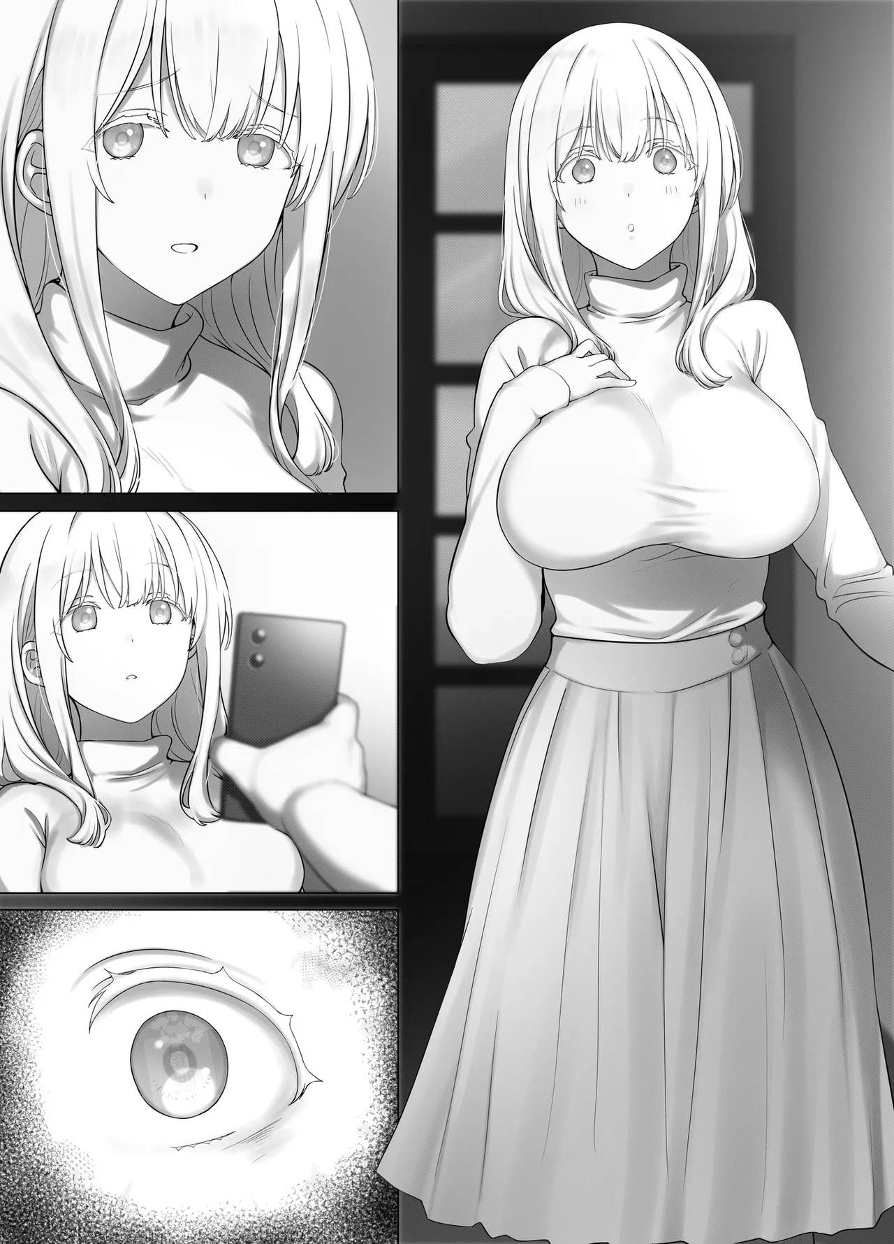 [K-Ten]Saimin Oji-san no Ongaeshi Saimin Oji-san wa Smapho o Hirotte Moratta Orei ni Otokonoko no Akogare no Onee-san o Saimin Mesu Dorei ni Shite Agemashita to sa Page 54