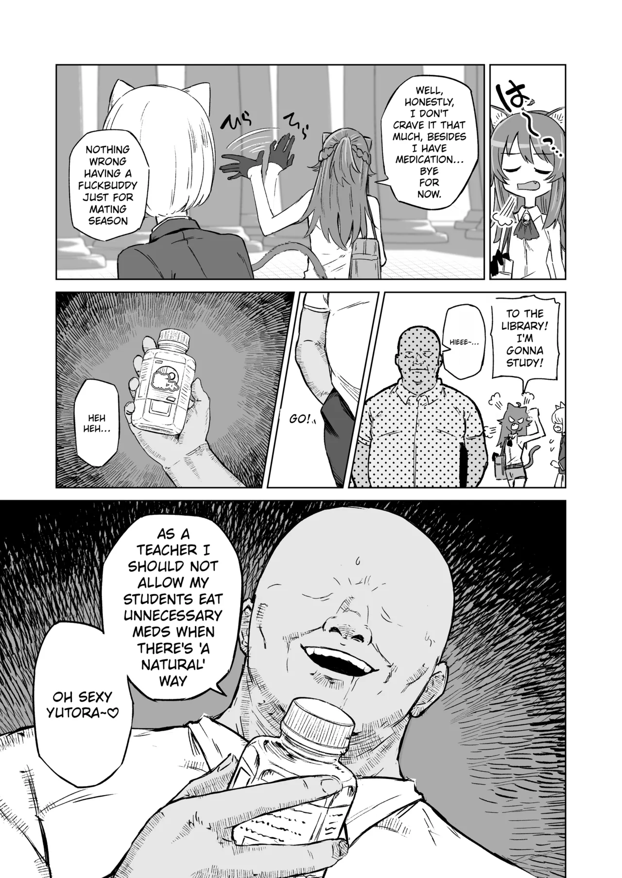 [Nonogishi Park (Nonogishi)]Hatsujouki dakara tte Kirai na Ossan ni Ochiru wake...! | Just because it's mating season doesn't mean I'm going to fall in love with some old man I hate...![English] [Rewrite] [Digital] Page 10