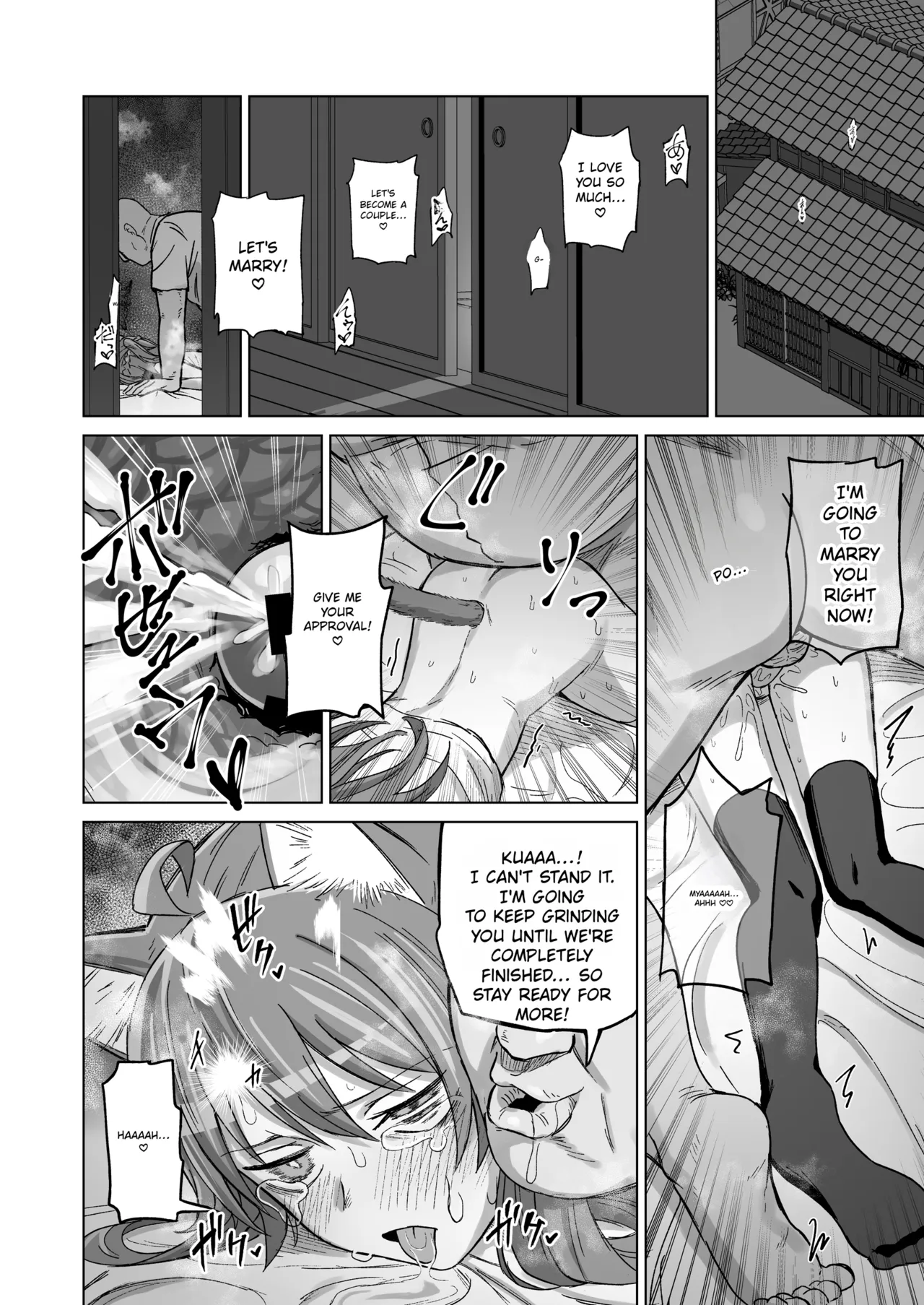 [Nonogishi Park (Nonogishi)]Hatsujouki dakara tte Kirai na Ossan ni Ochiru wake...! | Just because it's mating season doesn't mean I'm going to fall in love with some old man I hate...![English] [Rewrite] [Digital] Page 31