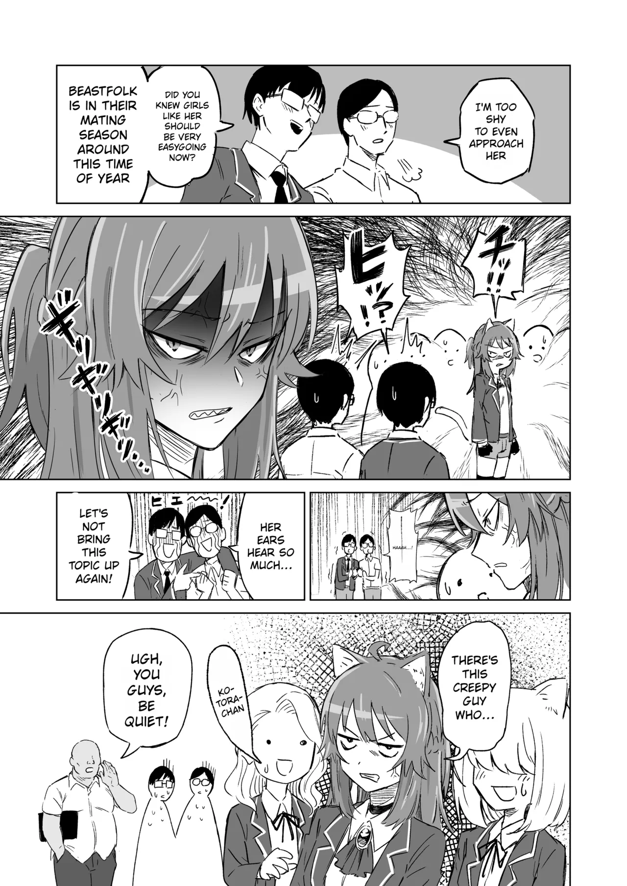[Nonogishi Park (Nonogishi)]Hatsujouki dakara tte Kirai na Ossan ni Ochiru wake...! | Just because it's mating season doesn't mean I'm going to fall in love with some old man I hate...![English] [Rewrite] [Digital] Page 6