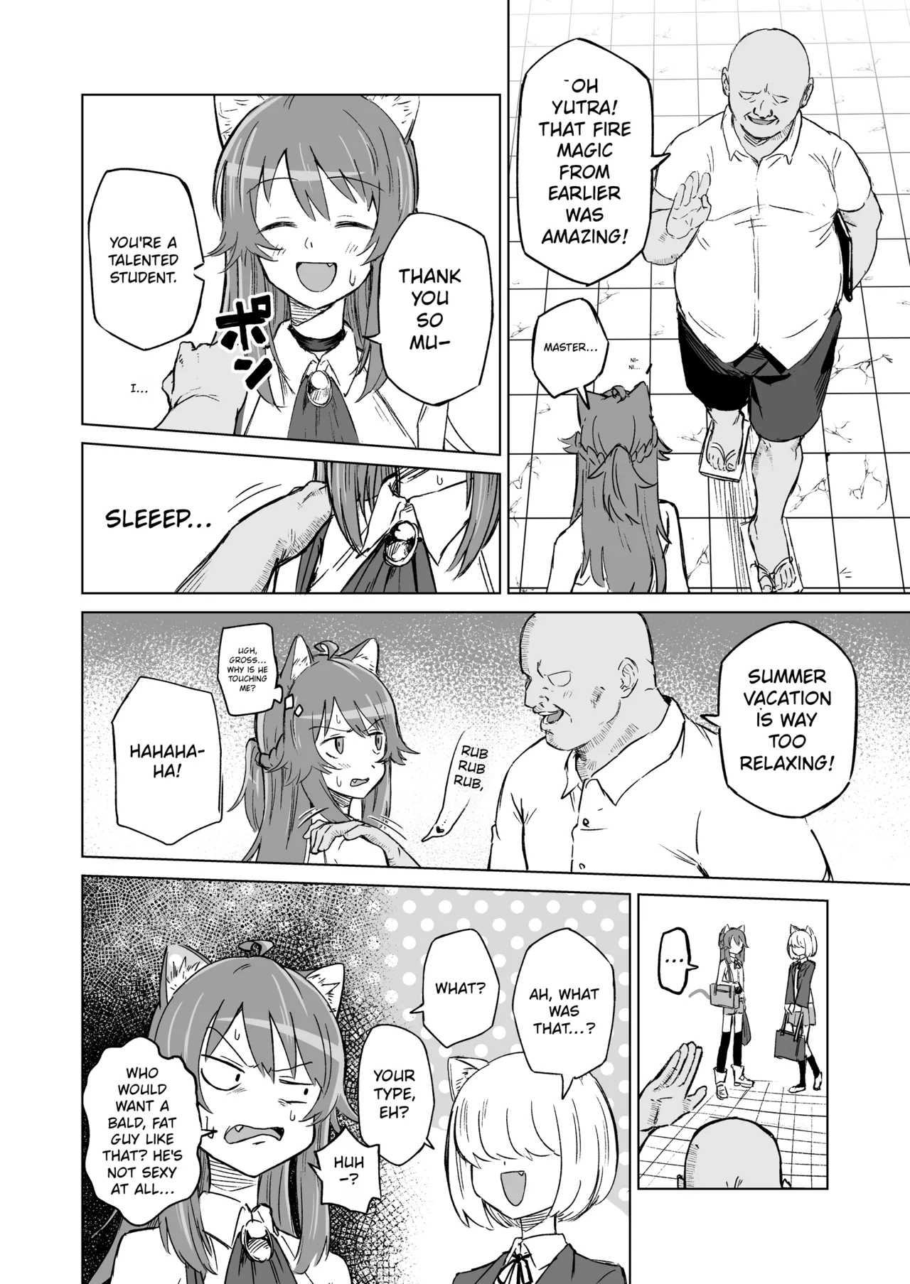 [Nonogishi Park (Nonogishi)]Hatsujouki dakara tte Kirai na Ossan ni Ochiru wake...! | Just because it's mating season doesn't mean I'm going to fall in love with some old man I hate...![English] [Rewrite] [Digital] Page 9