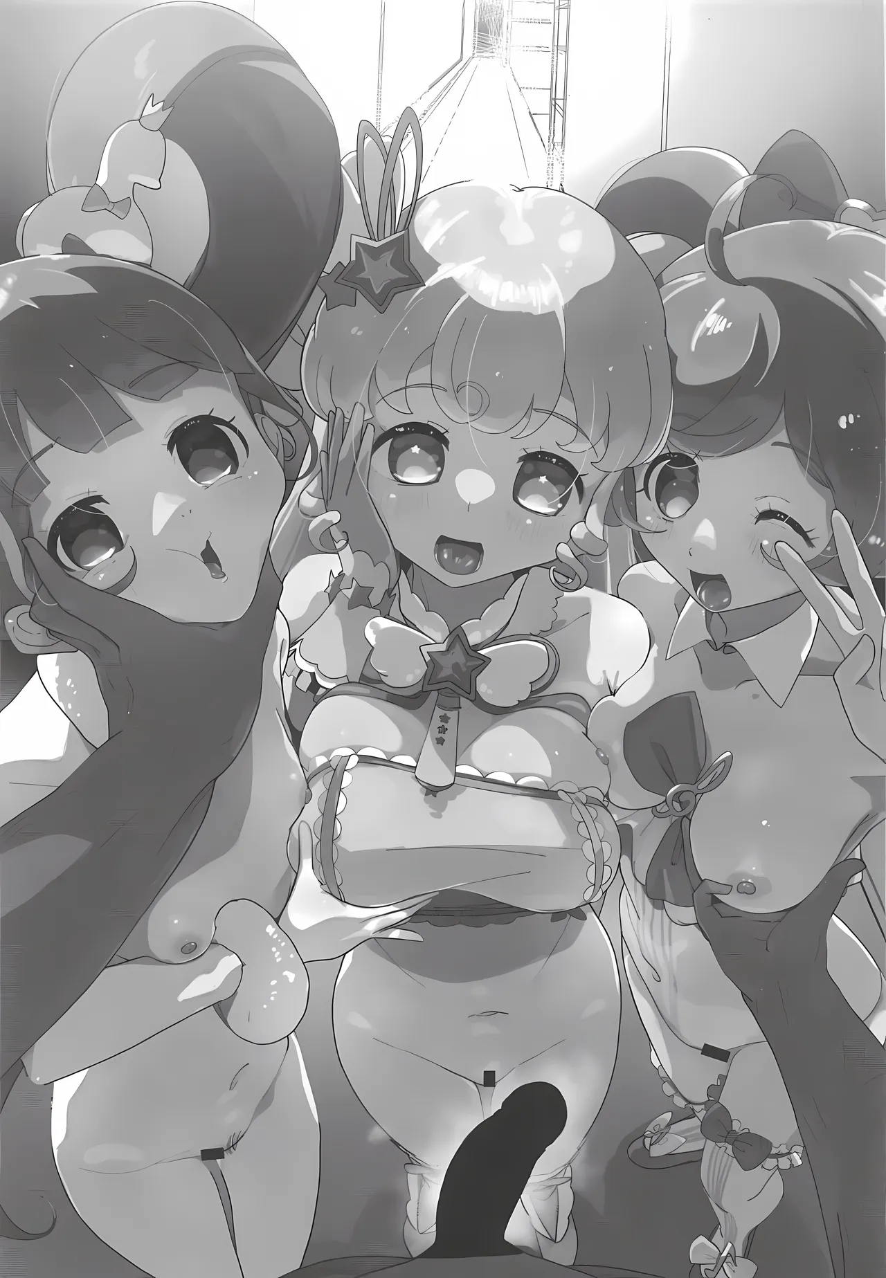 (Prism Jump 53) [Nanka no Su (Hakuhi)]Onnanoko dake no Live Kaijo Marugoto Sennou Idol Chitsuana to Mob Chitsuana ni Seieki Koki Sute Houdai | 洗脑整个女子限定的演出会场 在偶像阴道和路人阴道里尽情射精(Pripara) [Chinese] [稻荷恋汉化] Page 2