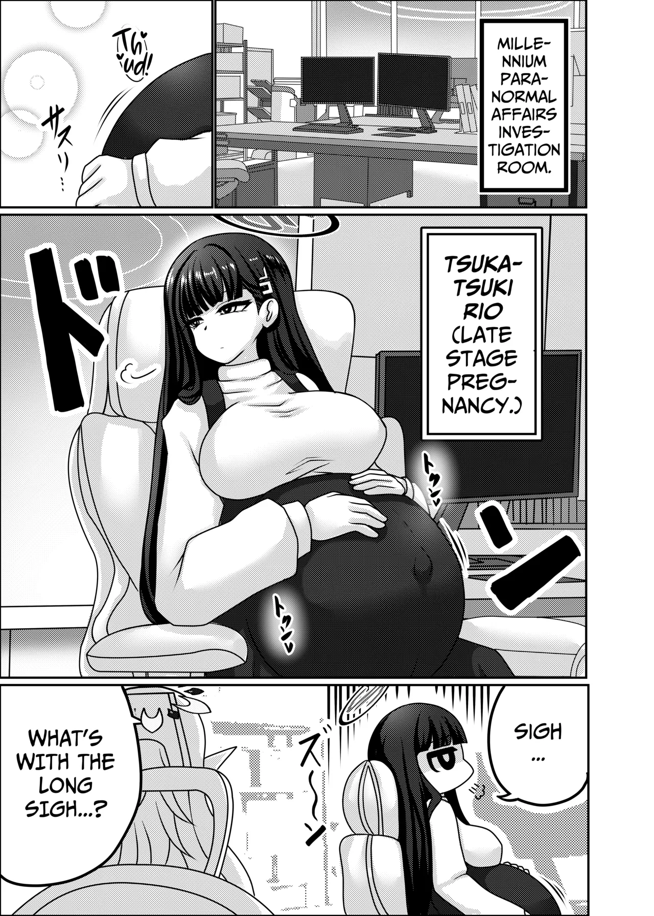 [Bouzen Meiden R (Anago)]Rio "Ringetsu" | Rio, Full-Term Pregnancy(Blue Archive) [English] [DeppoTL] [Digital] Page 2
