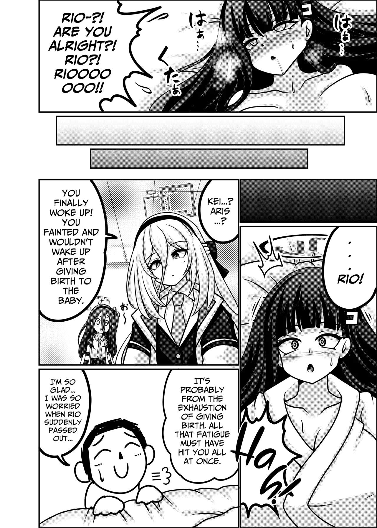 [Bouzen Meiden R (Anago)]Rio "Ringetsu" | Rio, Full-Term Pregnancy(Blue Archive) [English] [DeppoTL] [Digital] Page 31