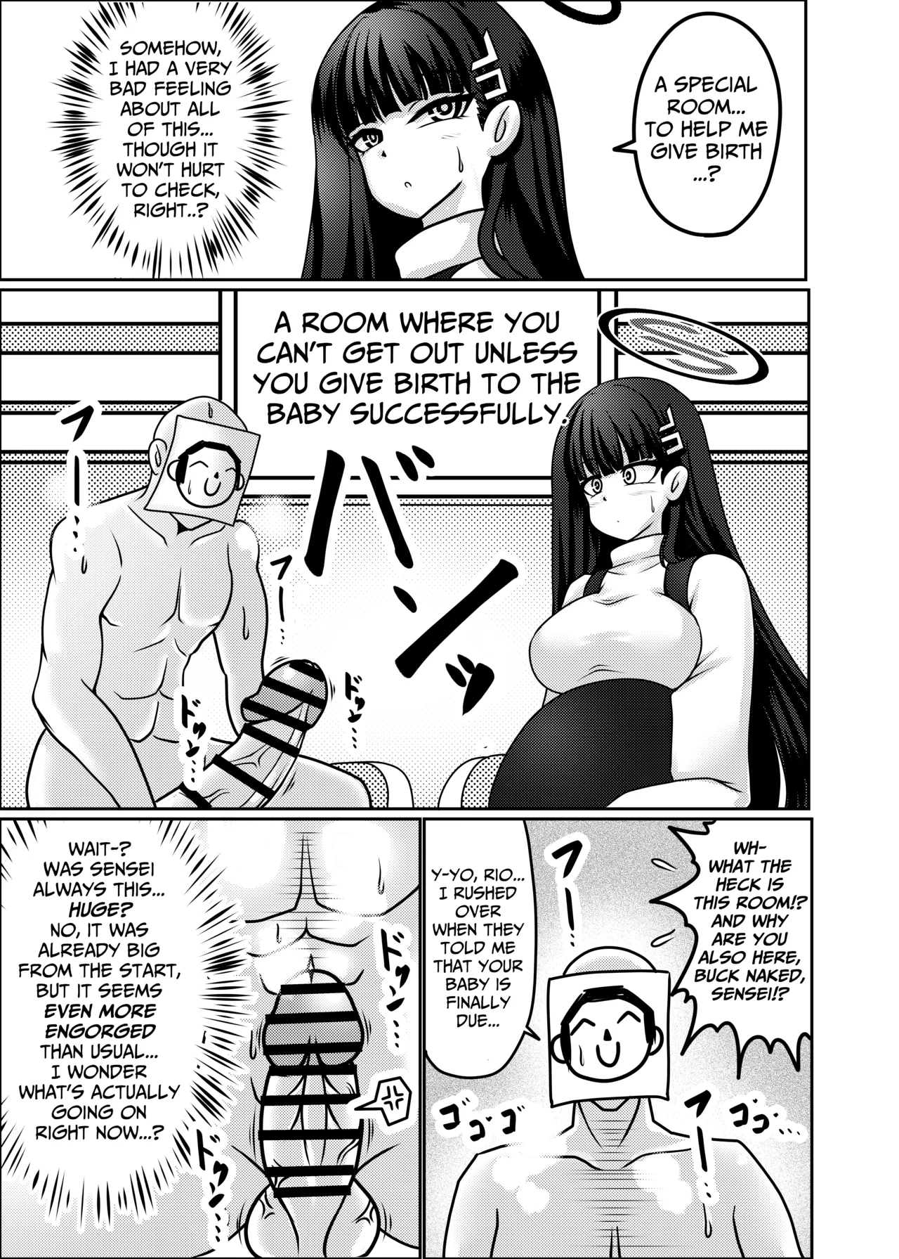 [Bouzen Meiden R (Anago)]Rio "Ringetsu" | Rio, Full-Term Pregnancy(Blue Archive) [English] [DeppoTL] [Digital] Page 6