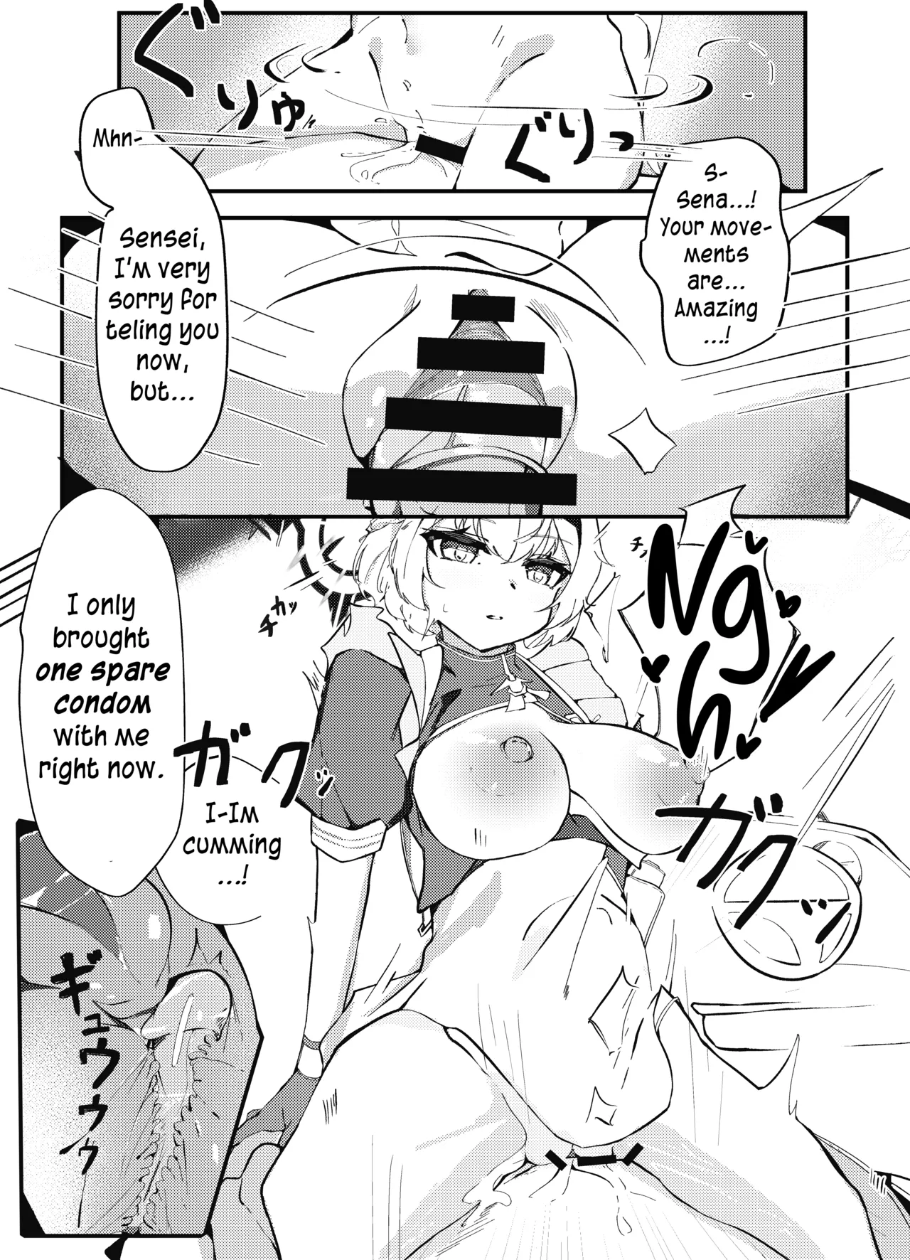 [Pottemu (Muteppo)]Kyou mo Kyou to te | Today, as Well(Blue Archive) [English] [DeppoTL] [Digital] Page 10