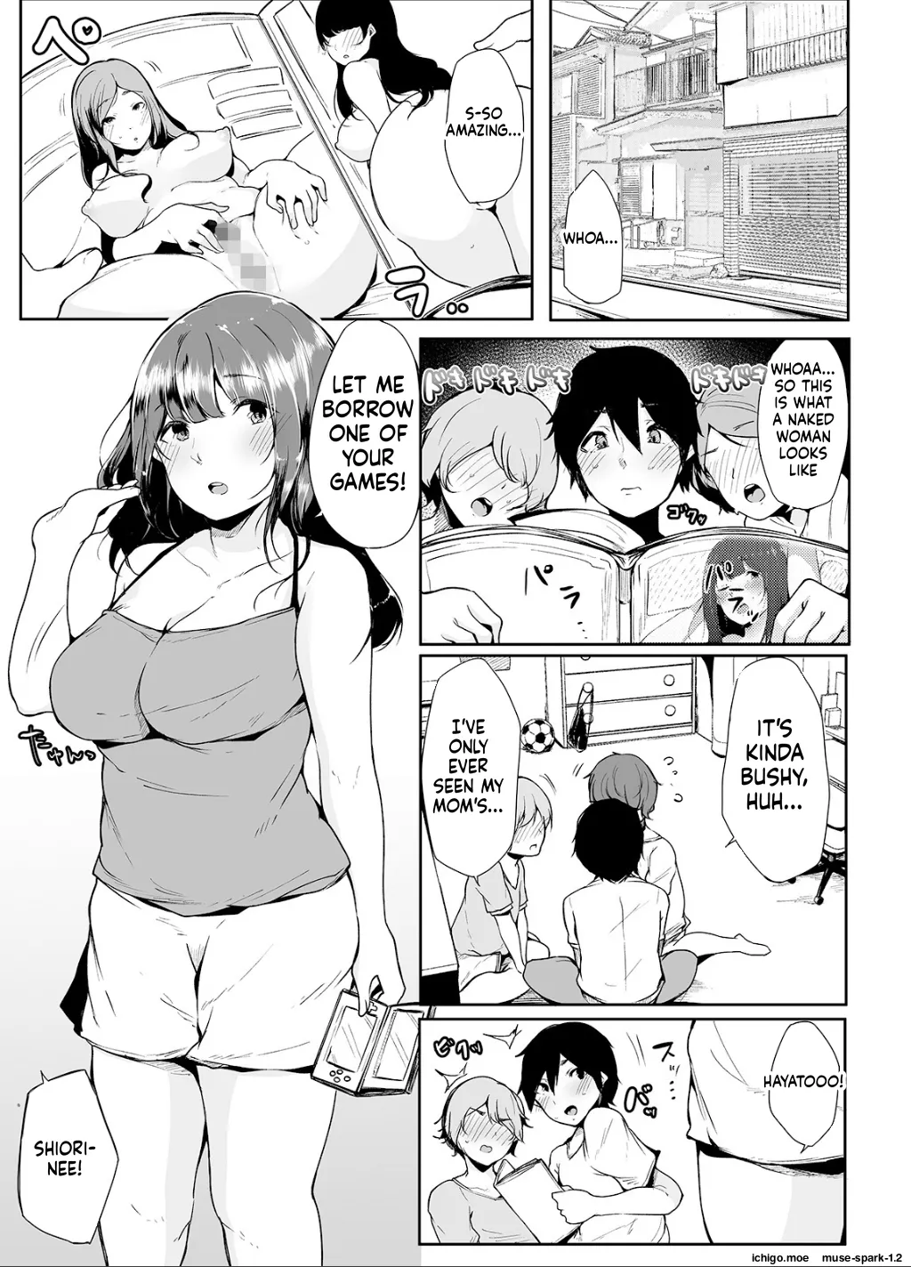 [Sakurayu Hal]Otouto ni Ero Manga to Onaji Koto o Sarechau Onee-chan no Hanashi 1[English] Page 2