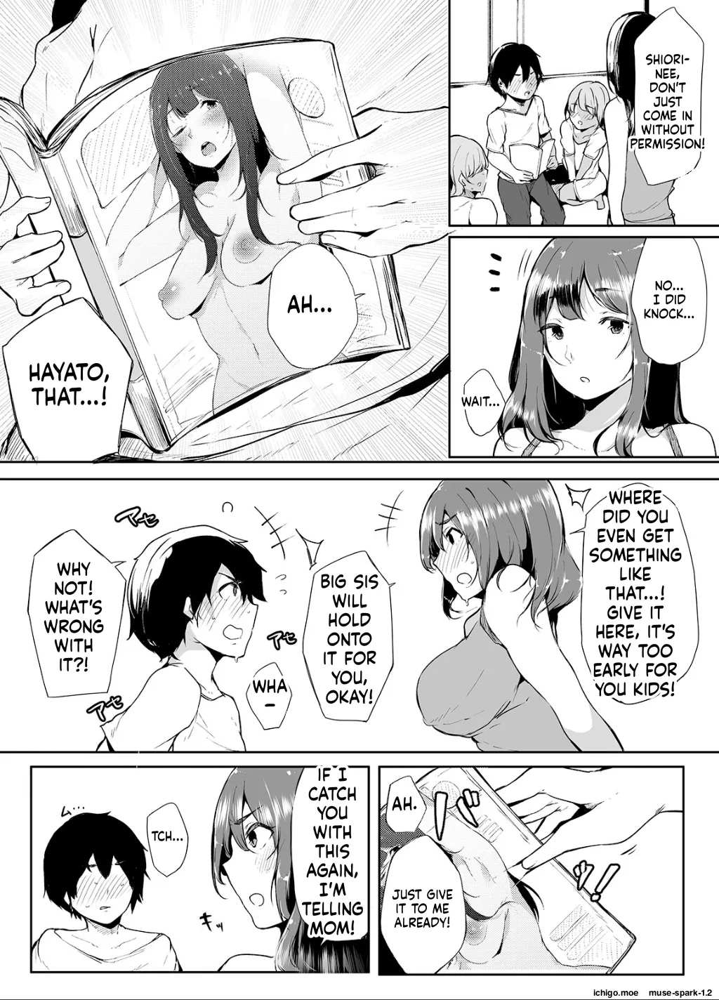 [Sakurayu Hal]Otouto ni Ero Manga to Onaji Koto o Sarechau Onee-chan no Hanashi 1[English] Page 3