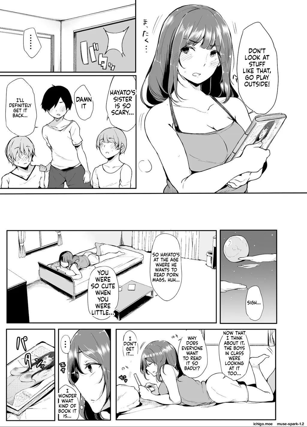 [Sakurayu Hal]Otouto ni Ero Manga to Onaji Koto o Sarechau Onee-chan no Hanashi 1[English] Page 4