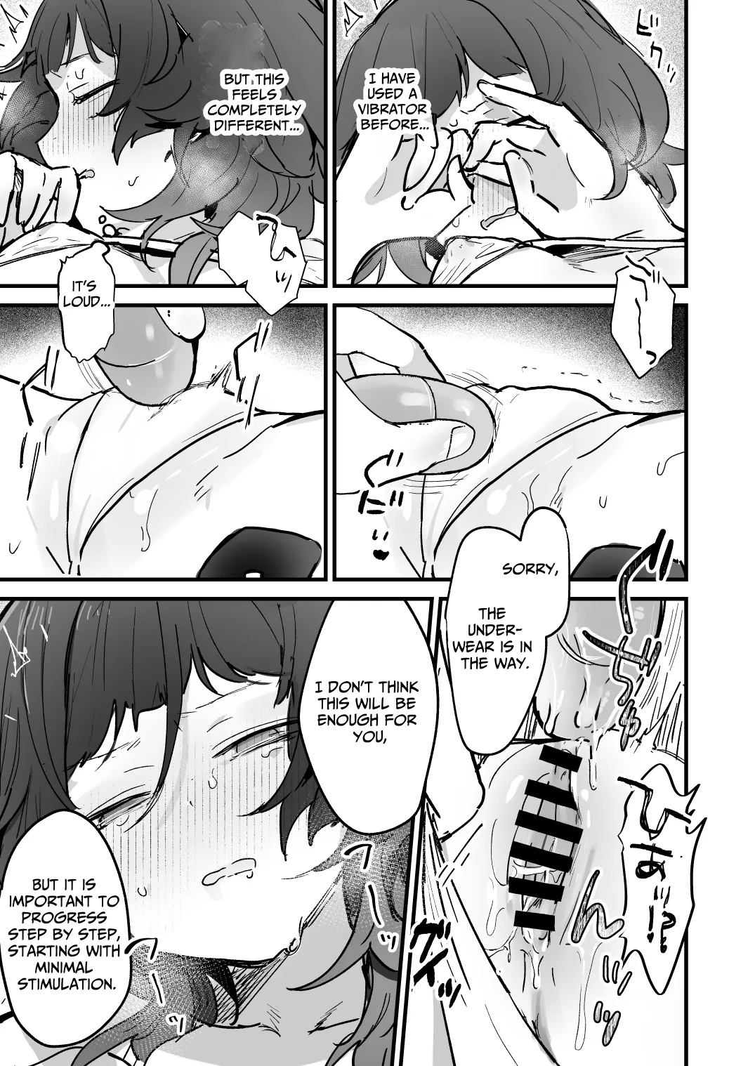 [Hachimitsu Teien (Hiragi Hanika)]Denryuu Massage nanka de Iku Wakenai janai desuka | I Don't Think an Electric Current Massage is Going to Make Me Cum[English] [Turtle Translate] [Digital] Page 15