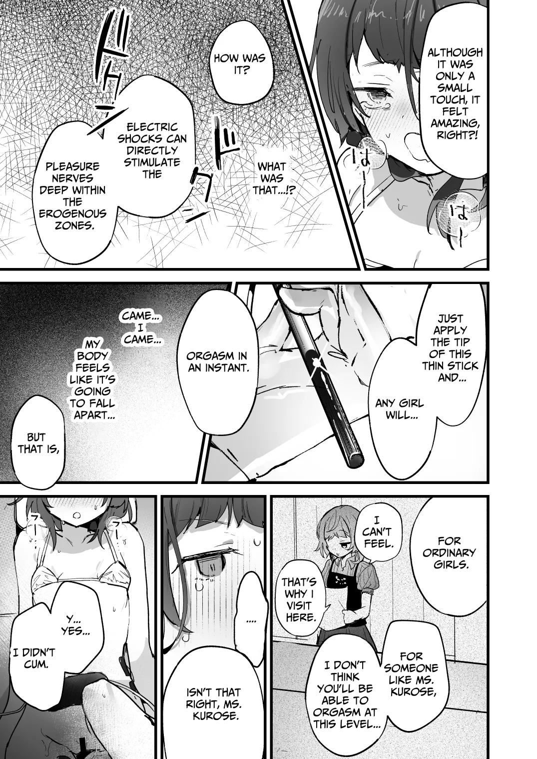 [Hachimitsu Teien (Hiragi Hanika)]Denryuu Massage nanka de Iku Wakenai janai desuka | I Don't Think an Electric Current Massage is Going to Make Me Cum[English] [Turtle Translate] [Digital] Page 17