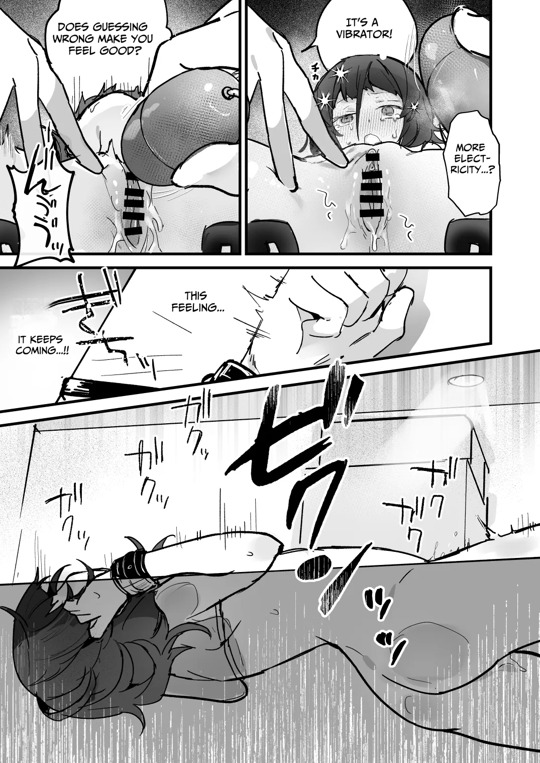 [Hachimitsu Teien (Hiragi Hanika)]Denryuu Massage nanka de Iku Wakenai janai desuka | I Don't Think an Electric Current Massage is Going to Make Me Cum[English] [Turtle Translate] [Digital] Page 19
